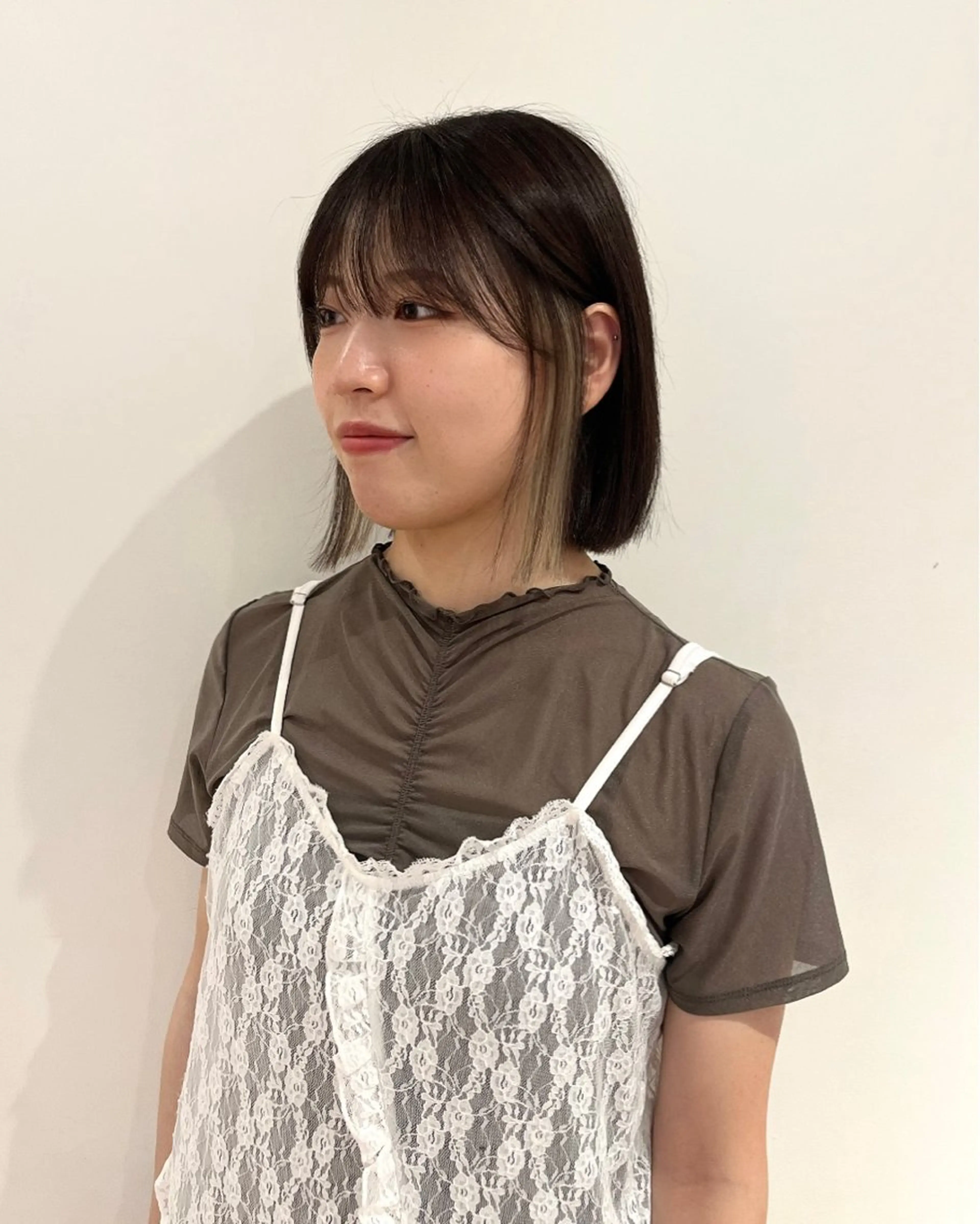 ショート 川上 莉歩のヘアスタイル