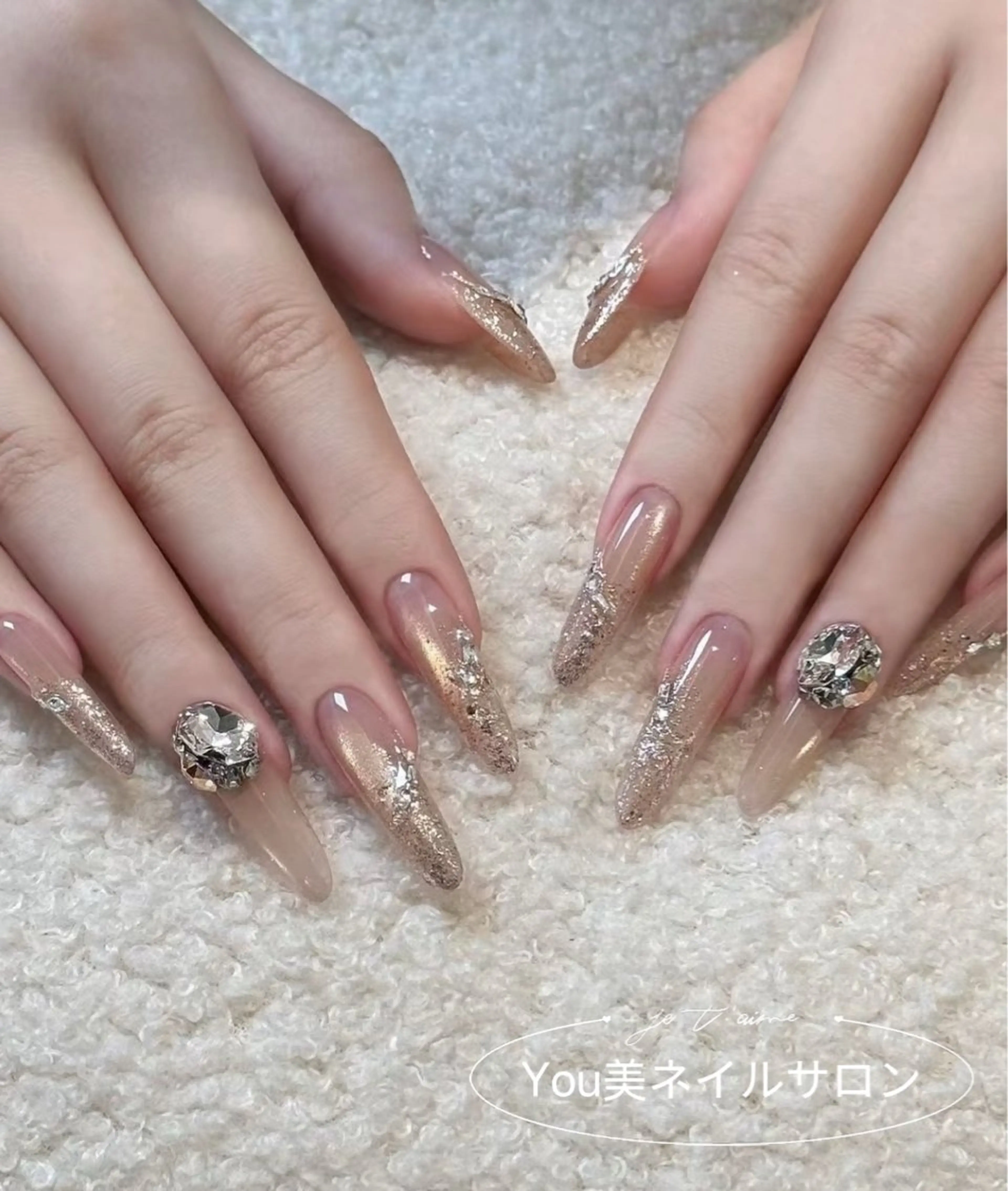 ネイル sunnynail 小桃のネイルデザイン