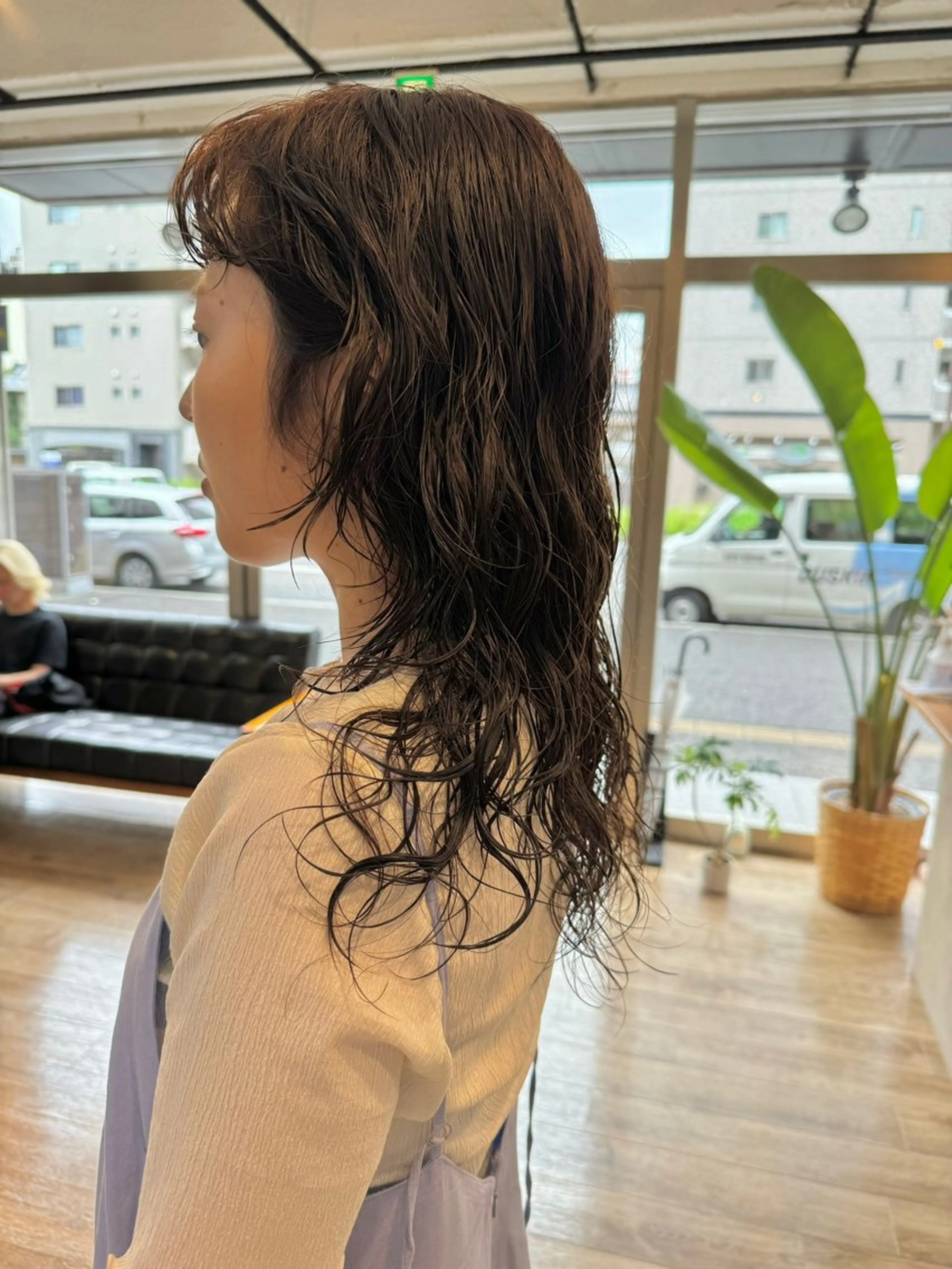 カラー パーマ Basis 田口豪司のヘアスタイル