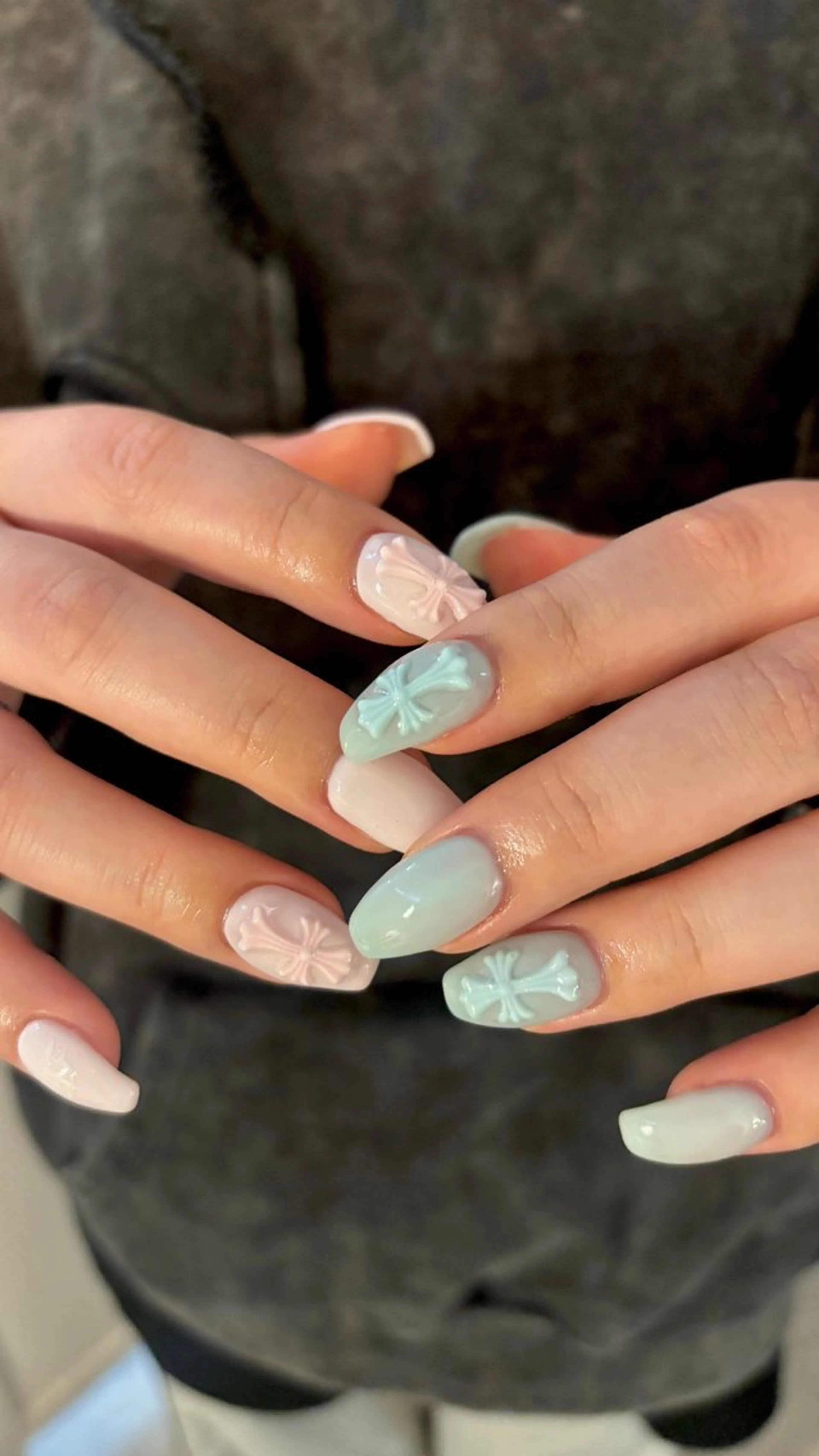 ネイル マグネットネイル ミラーネイル ハンドネイル nail salon Soiréeのネイルデザイン