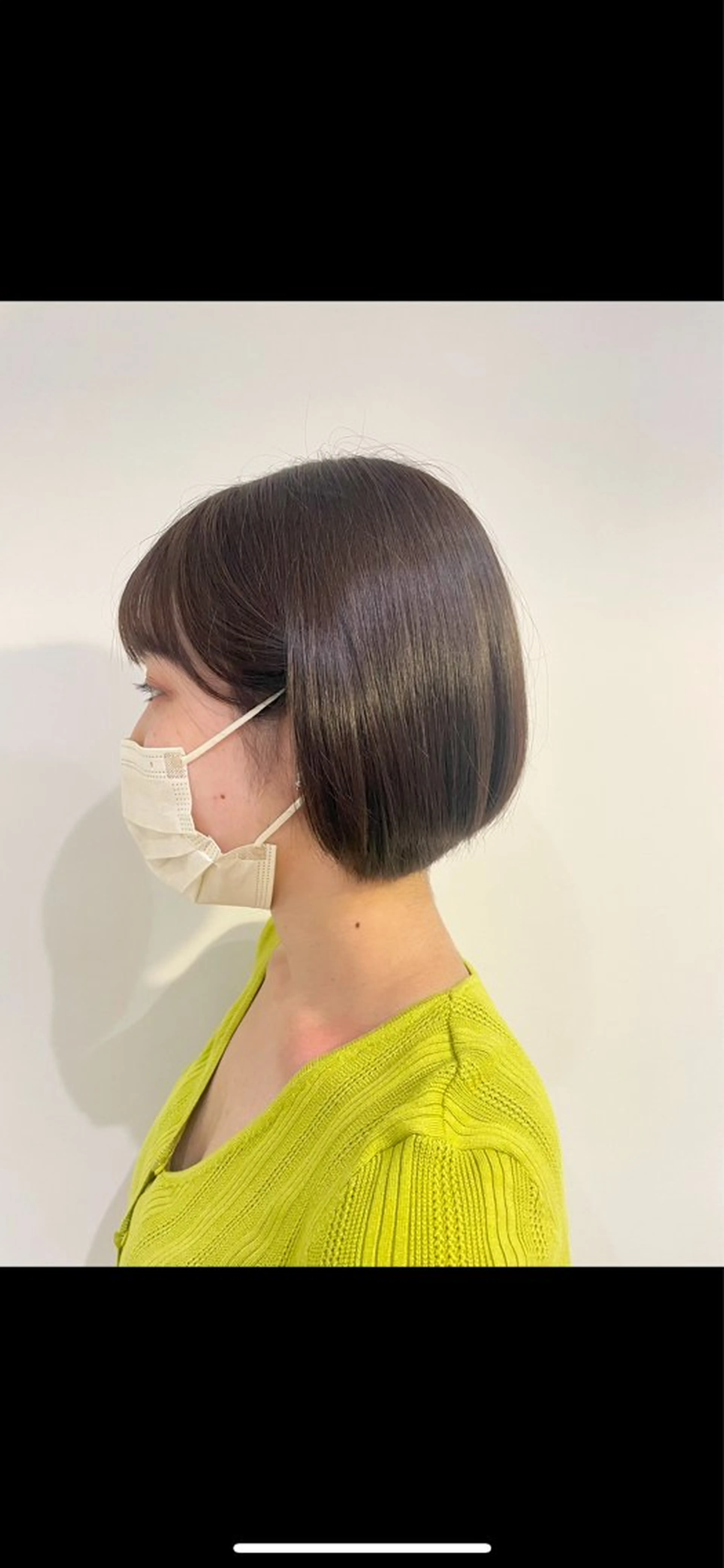 カラー 上之門 未結のヘアスタイル