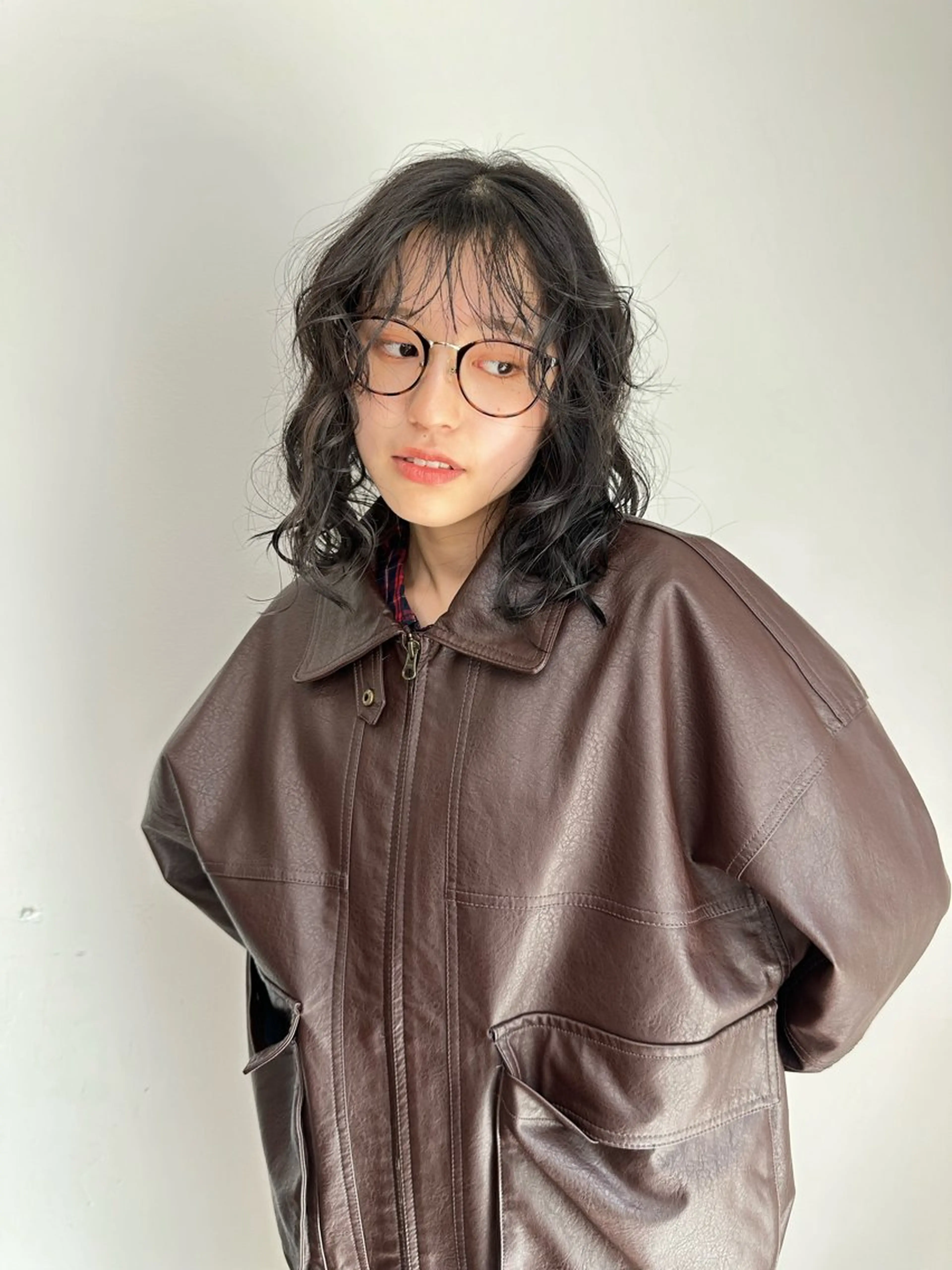 ショート パーマ ボブ・レイヤー支持 No.1/Ryokiのヘアスタイル