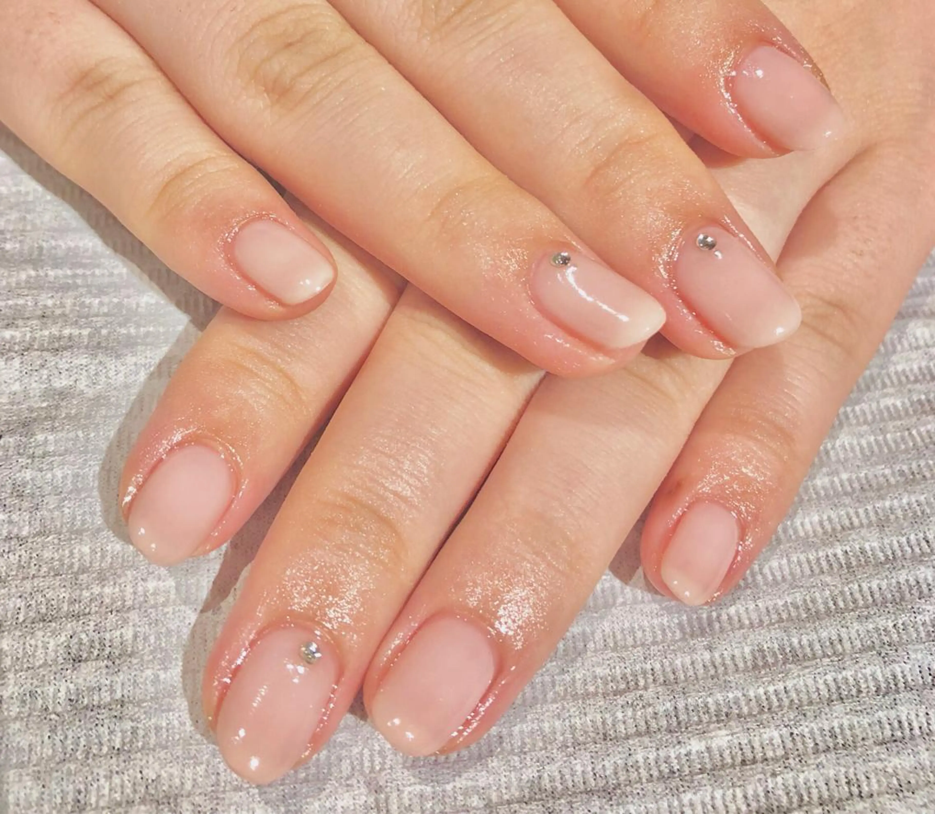 ネイル シンプルネイル TRAM-nail moriizumiのネイルデザイン
