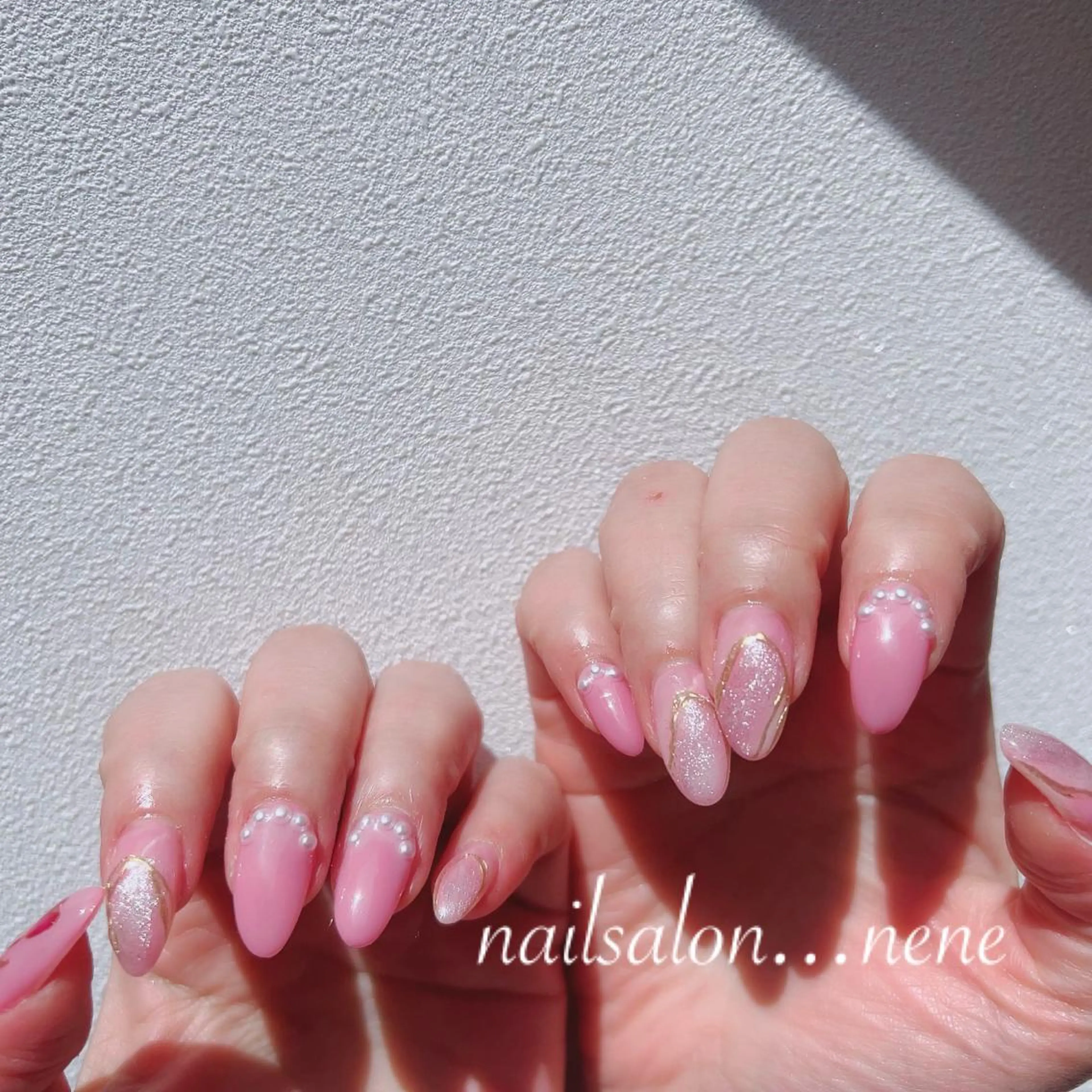 ネイル ピンク nailsalon ...neneのネイルデザイン