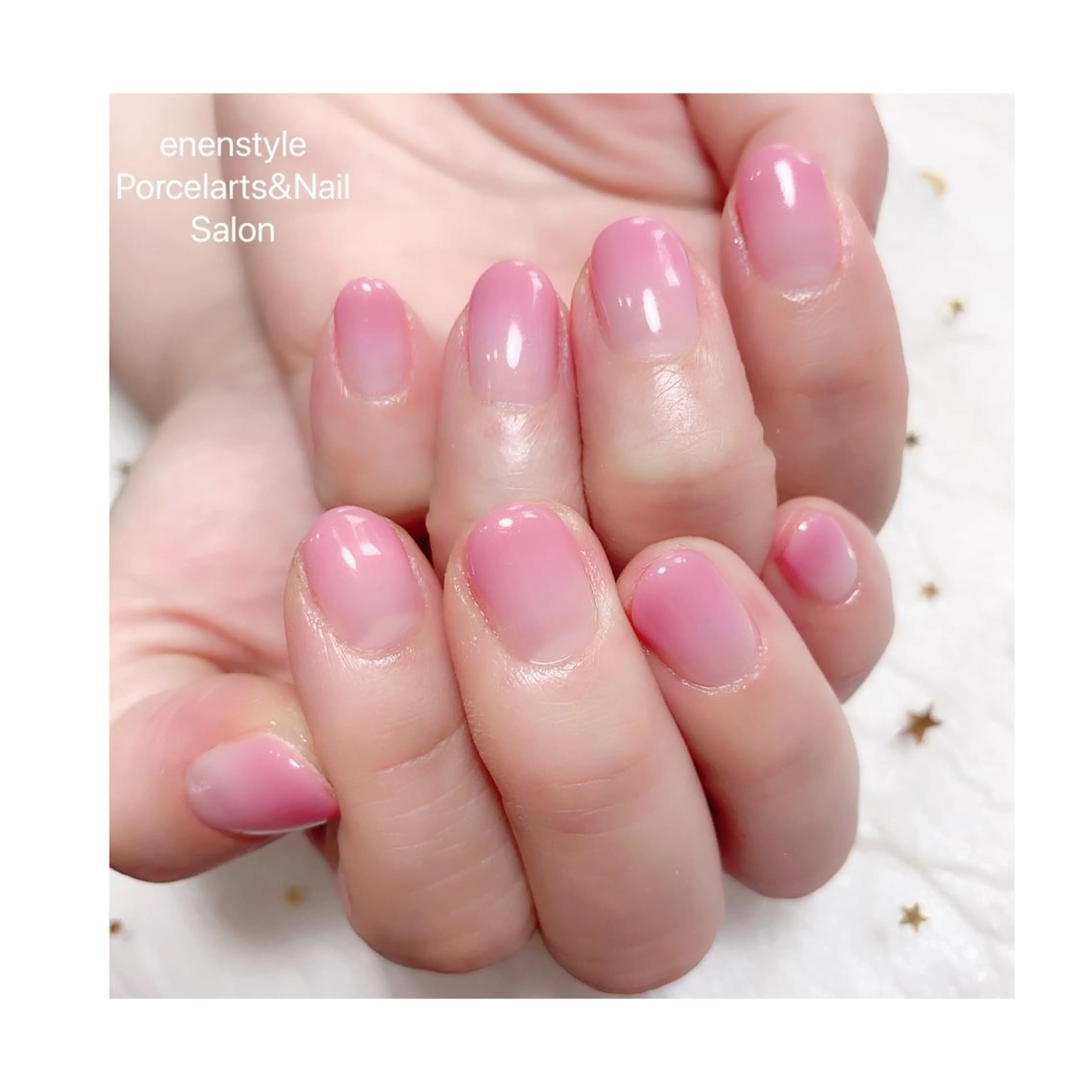 ミディアム ネイル ジェルネイル ニュアンスネイル オフィスネイル ワンカラーネイル パラジェル 👑enen style👑のネイルデザイン