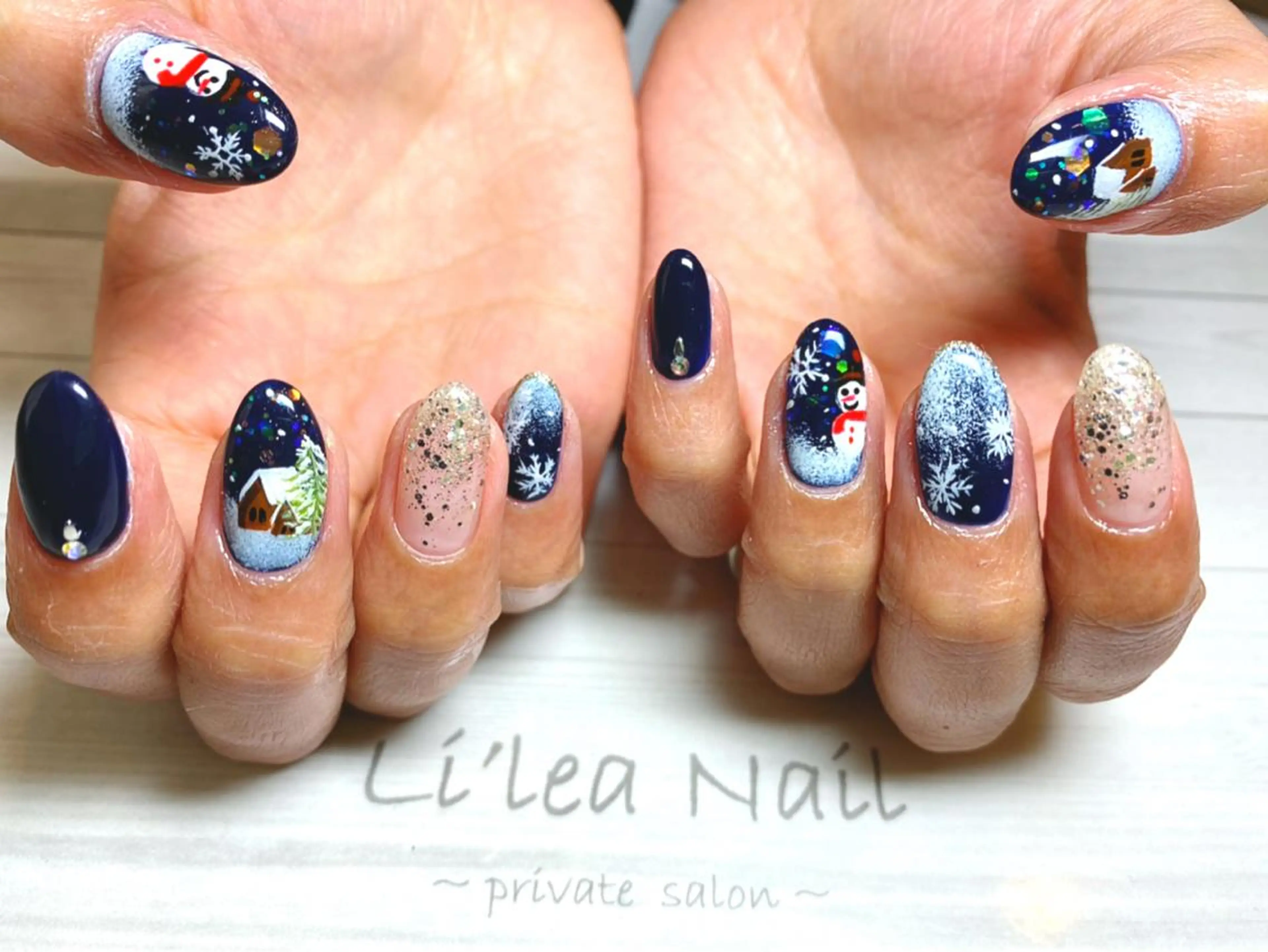 ネイル Li'leaNail AINAのネイルデザイン