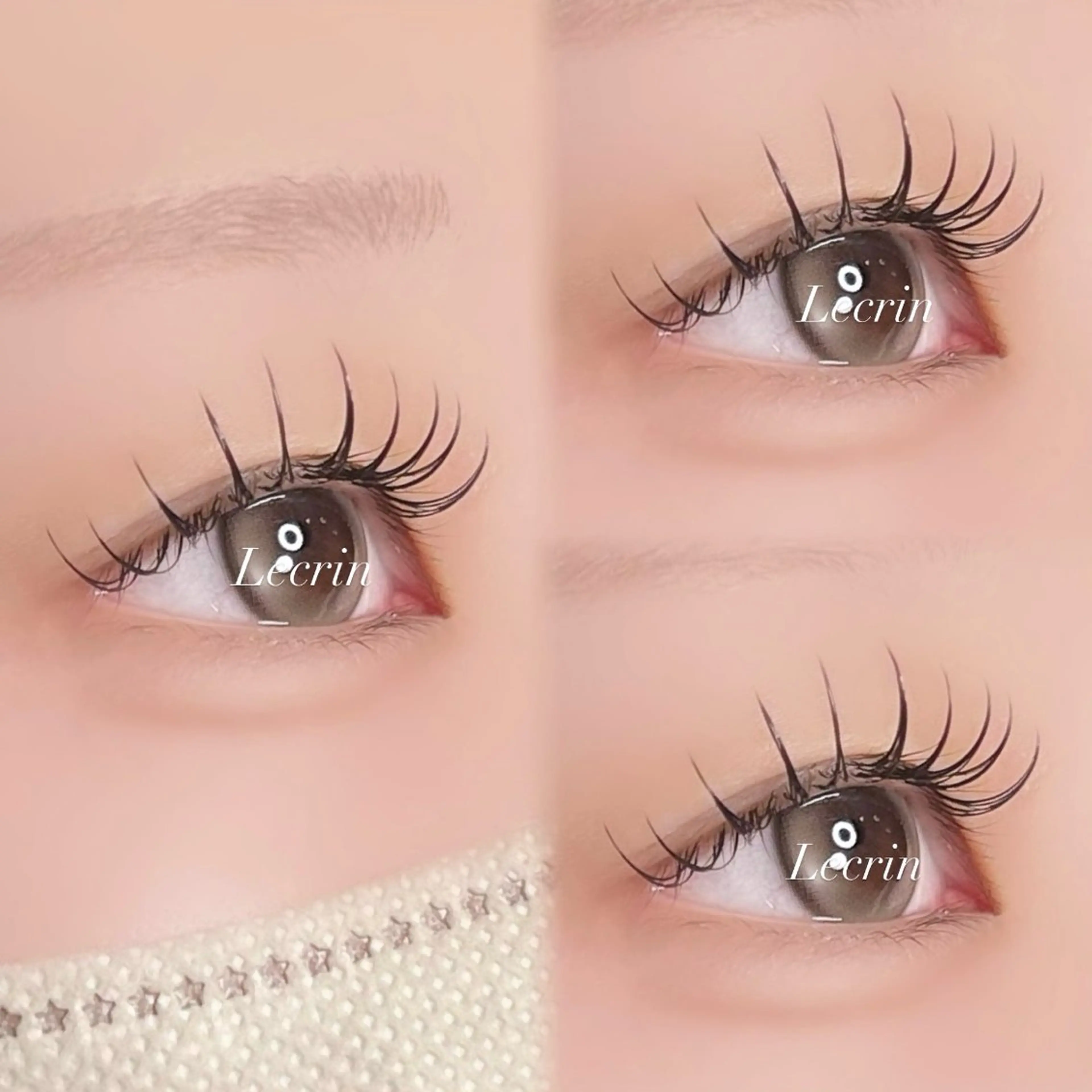 マツエク・マツパ 束感まつ毛 マツエク Lecrin hinaのマツエク・マツパデザイン