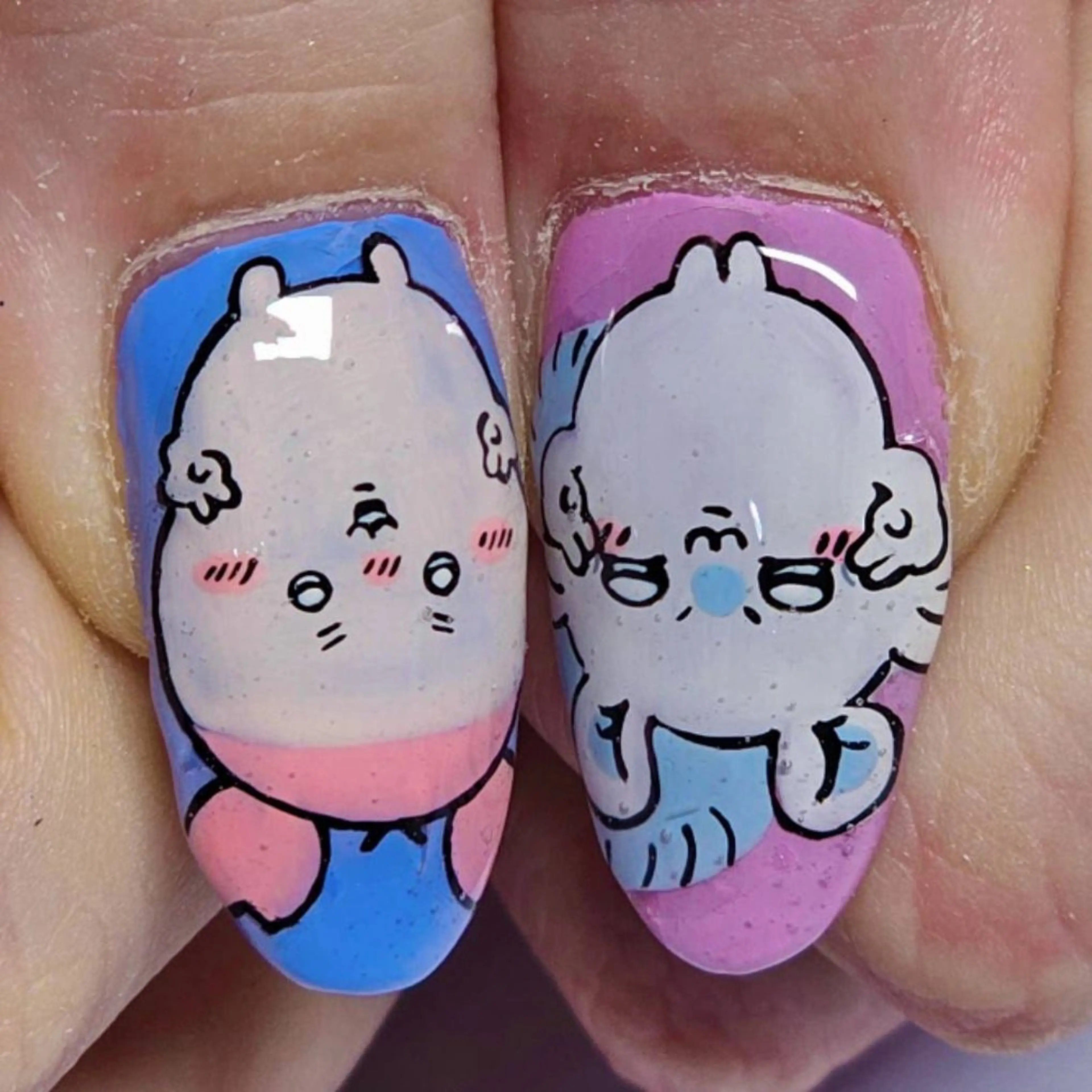 ネイル アートネイル おそろいネイル ハンドネイル よしだ ひろきのネイルデザイン