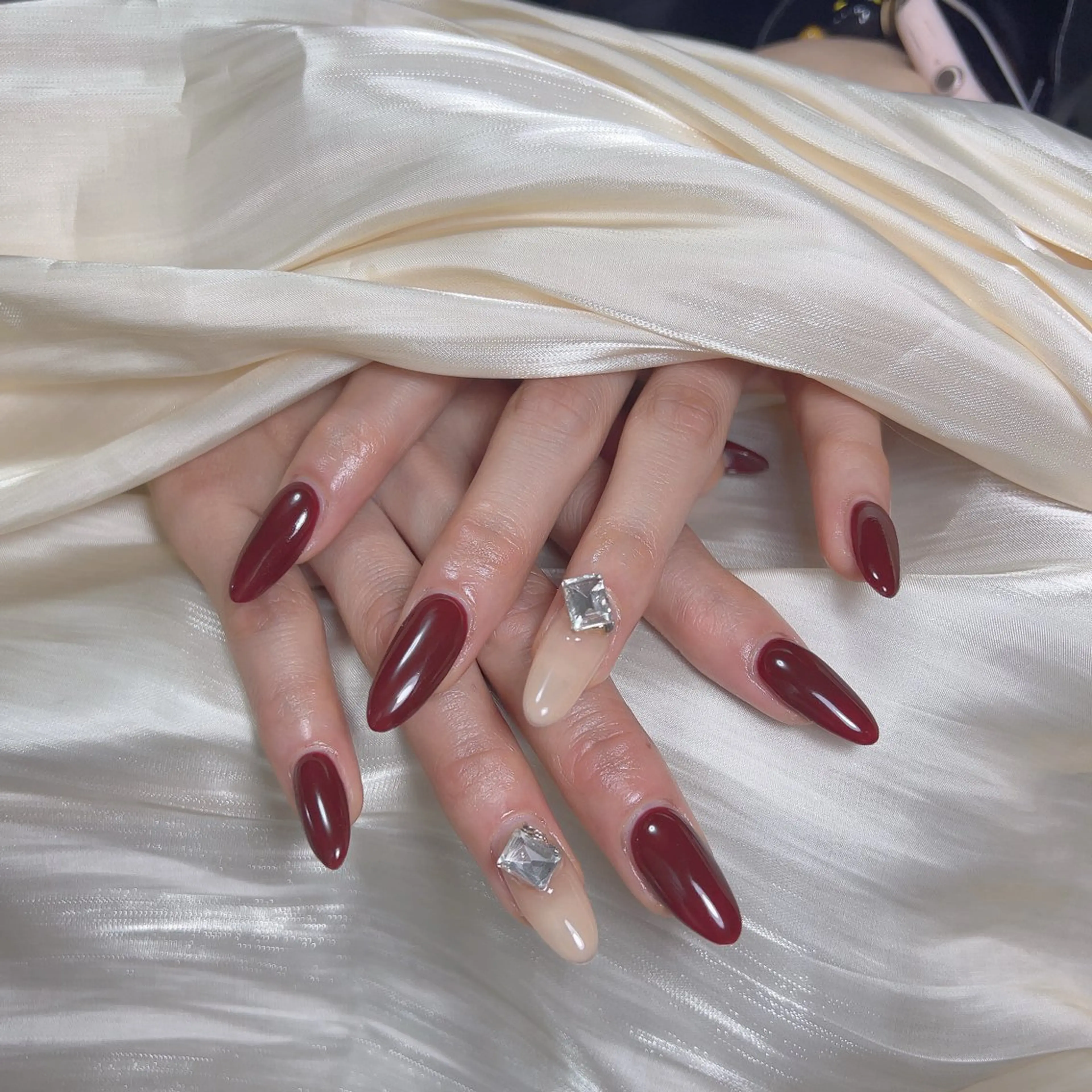 ネイル ハンドネイル ハンドケア 🎀Pink ピンク🎀のネイルデザイン