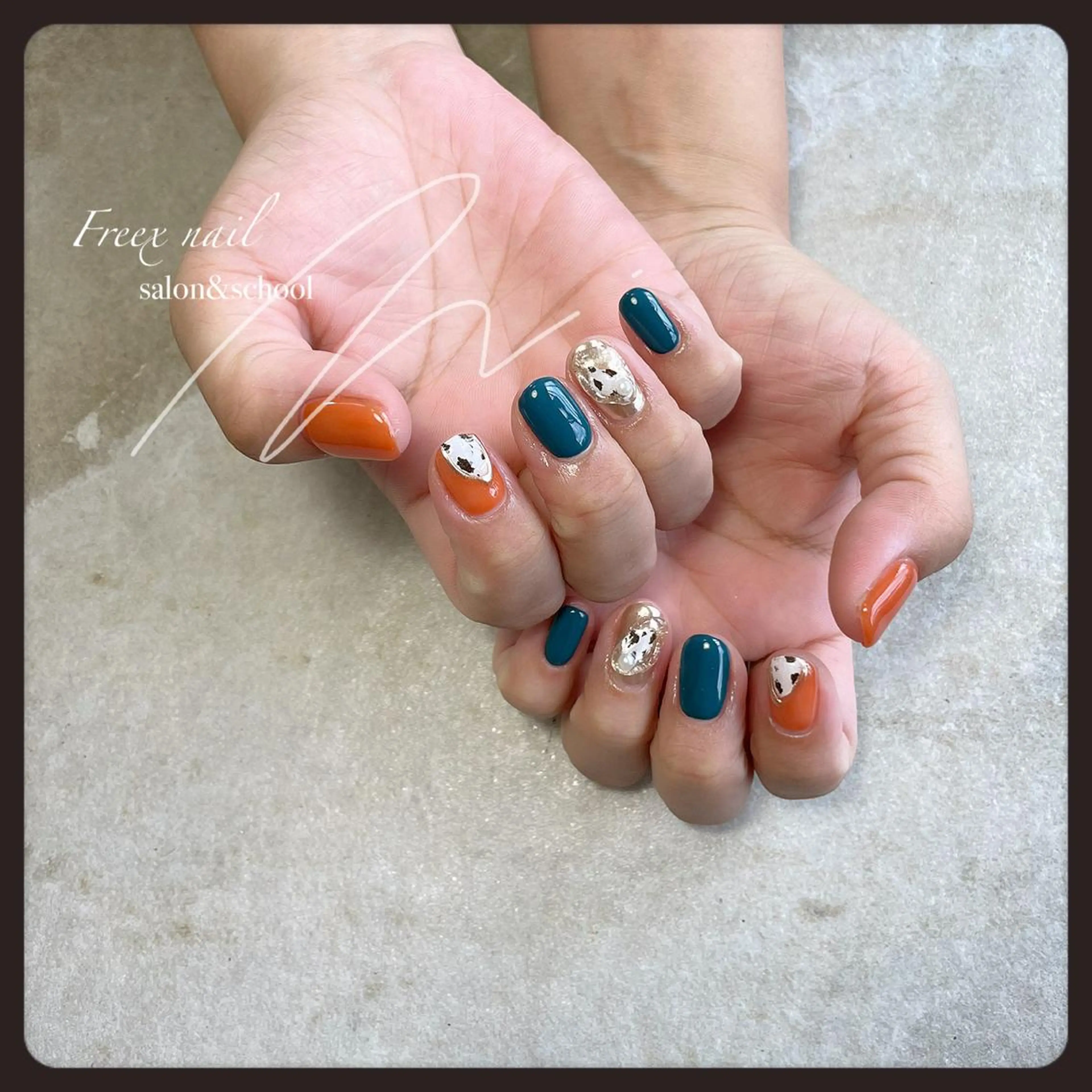 ネイル ハンドネイル ハンドケア freex nail /ニュアンス/個性派のネイルデザイン