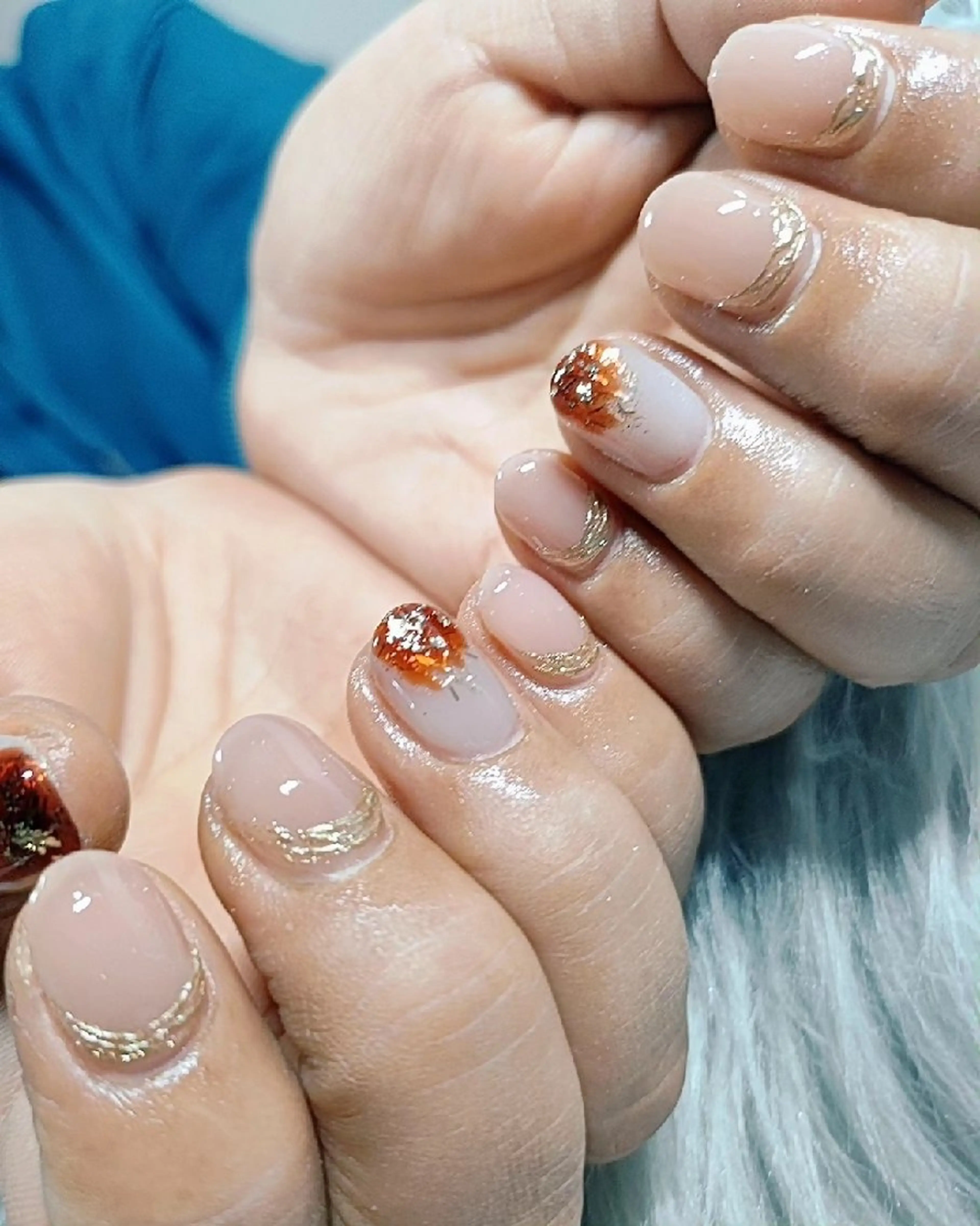 ネイル ハンドネイル Kame_ nail🐢💕のネイルデザイン