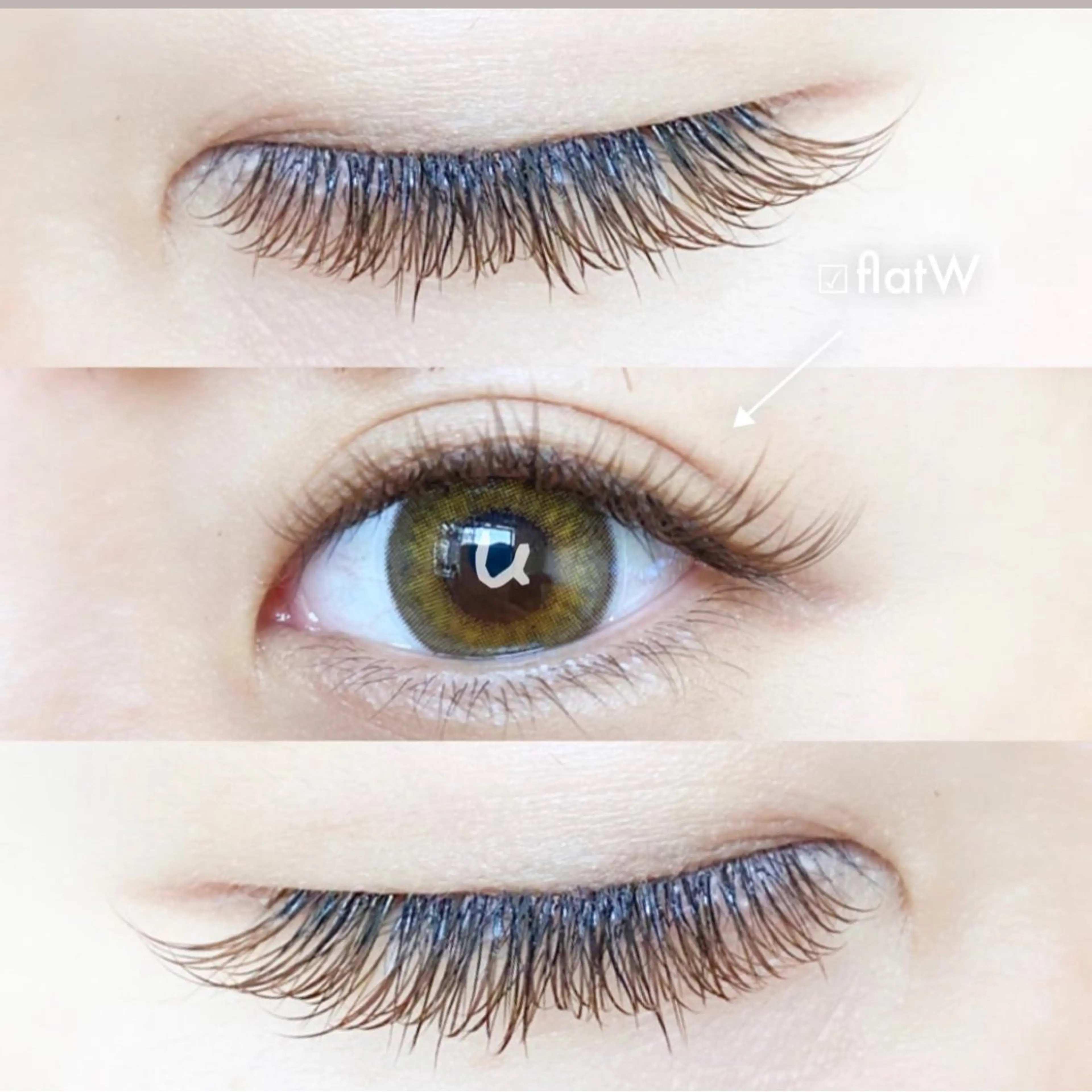 マツエク・マツパ 眉毛とまつ毛パーマ ナオueyesのマツエク・マツパデザイン