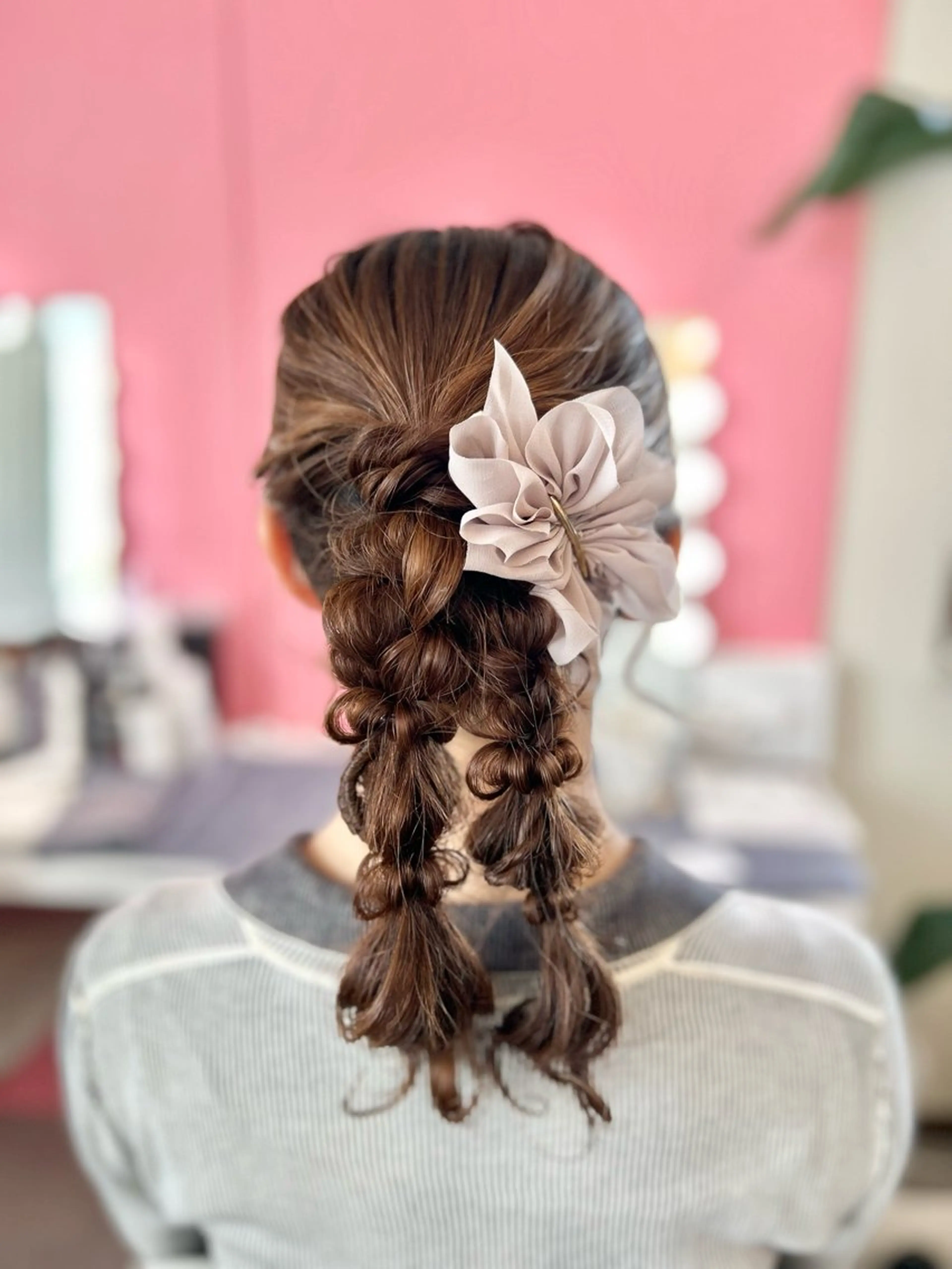 セミロング ヘアセット 北本 美幸のヘアスタイル