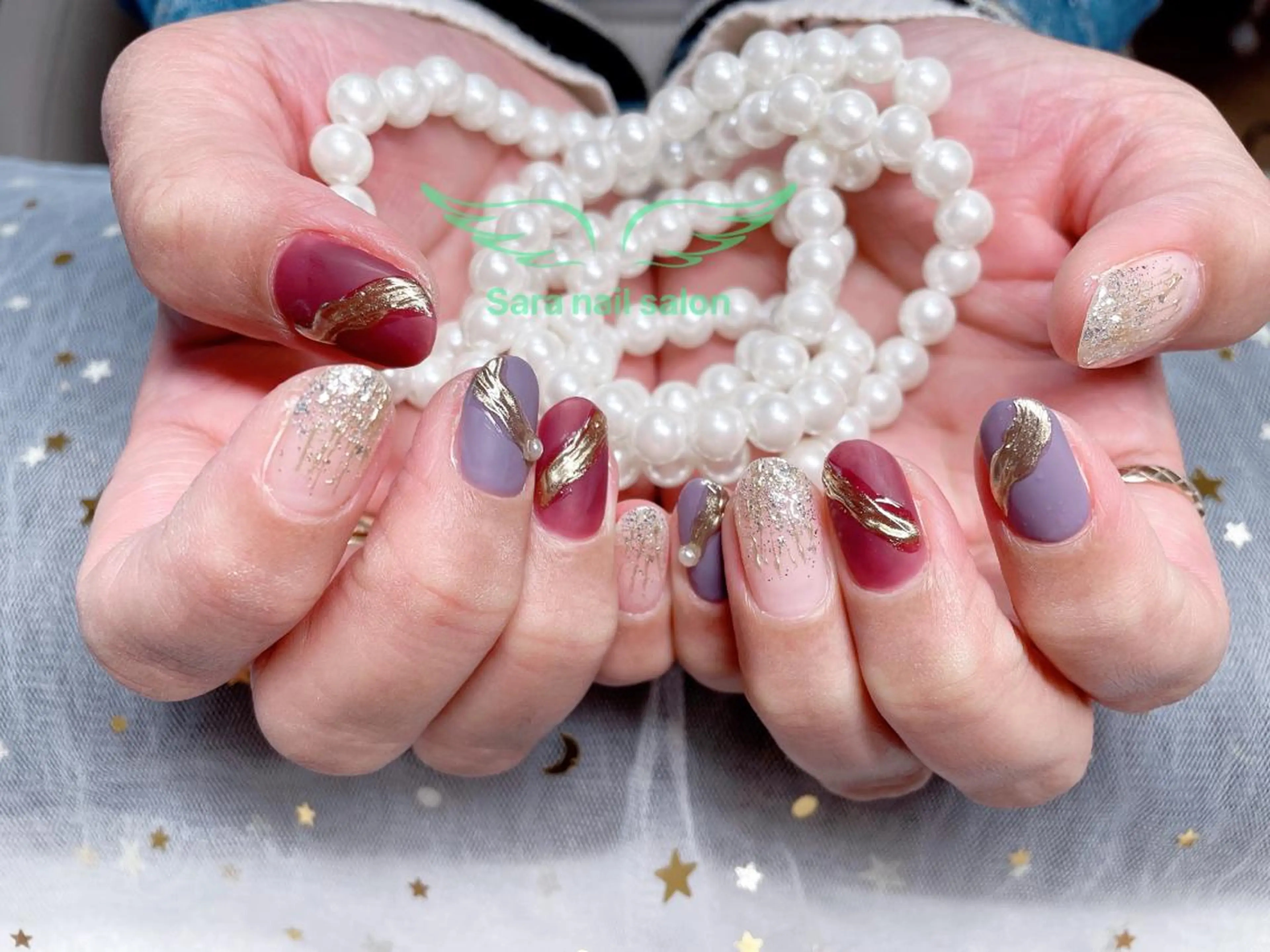 ネイル ハンドネイル ハンドケア 小岩 Saraのネイルデザイン