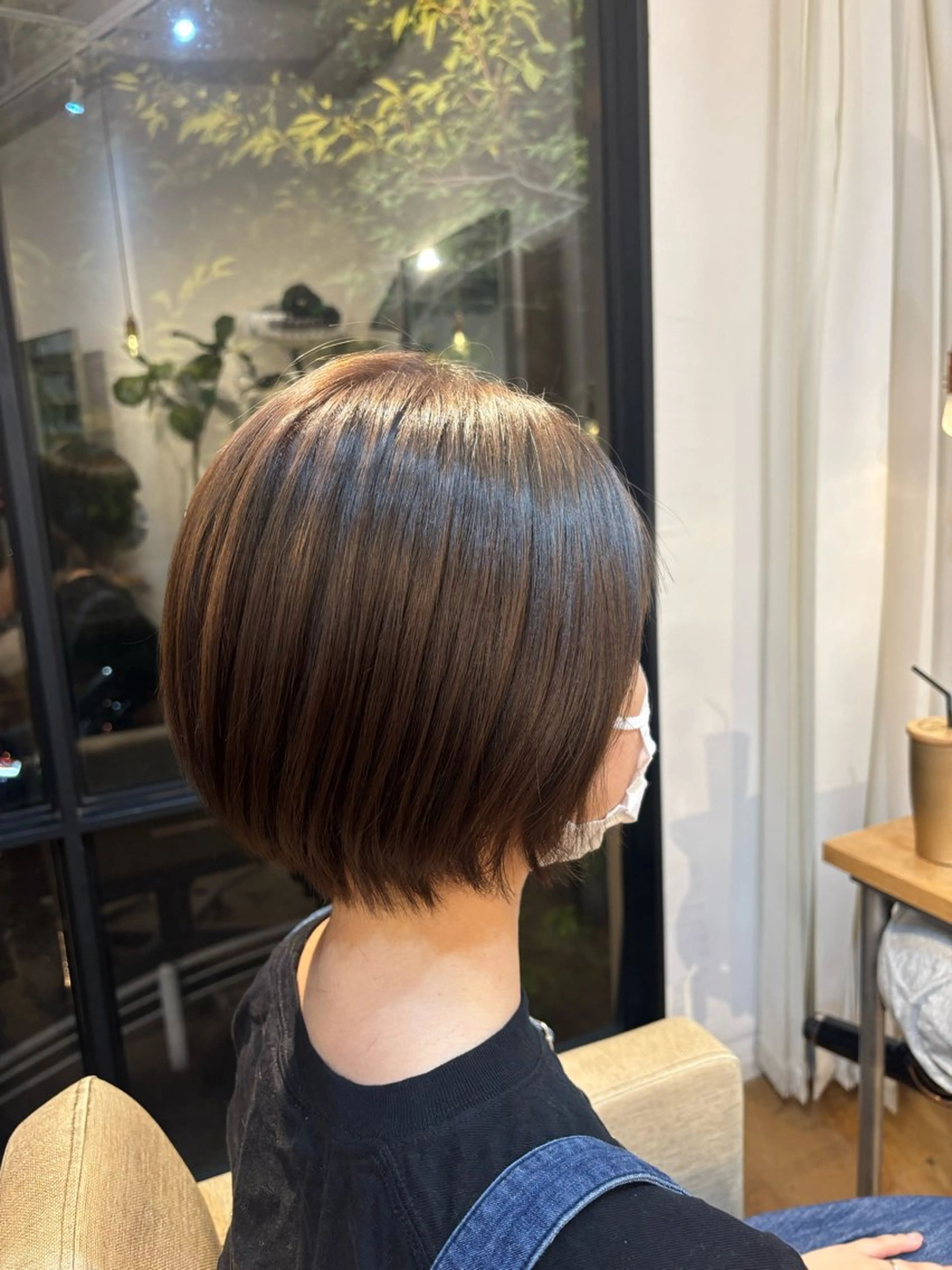 ショート カラー カット ヘアカラー レディースパーマ🍭 /大阪/福島駅/りなのヘアスタイル