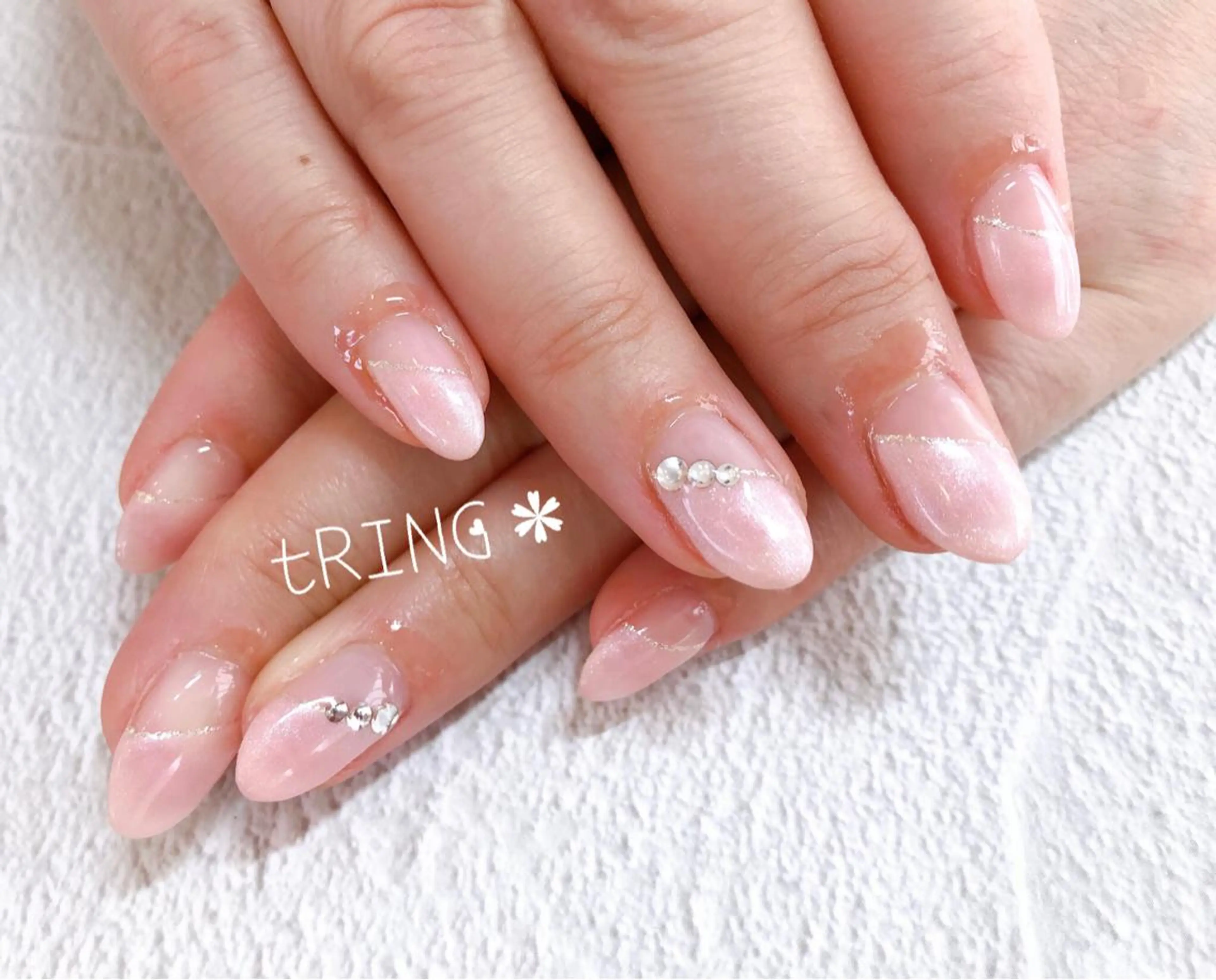 ネイル ハンドネイル tRING＊ しいの木台のネイルデザイン