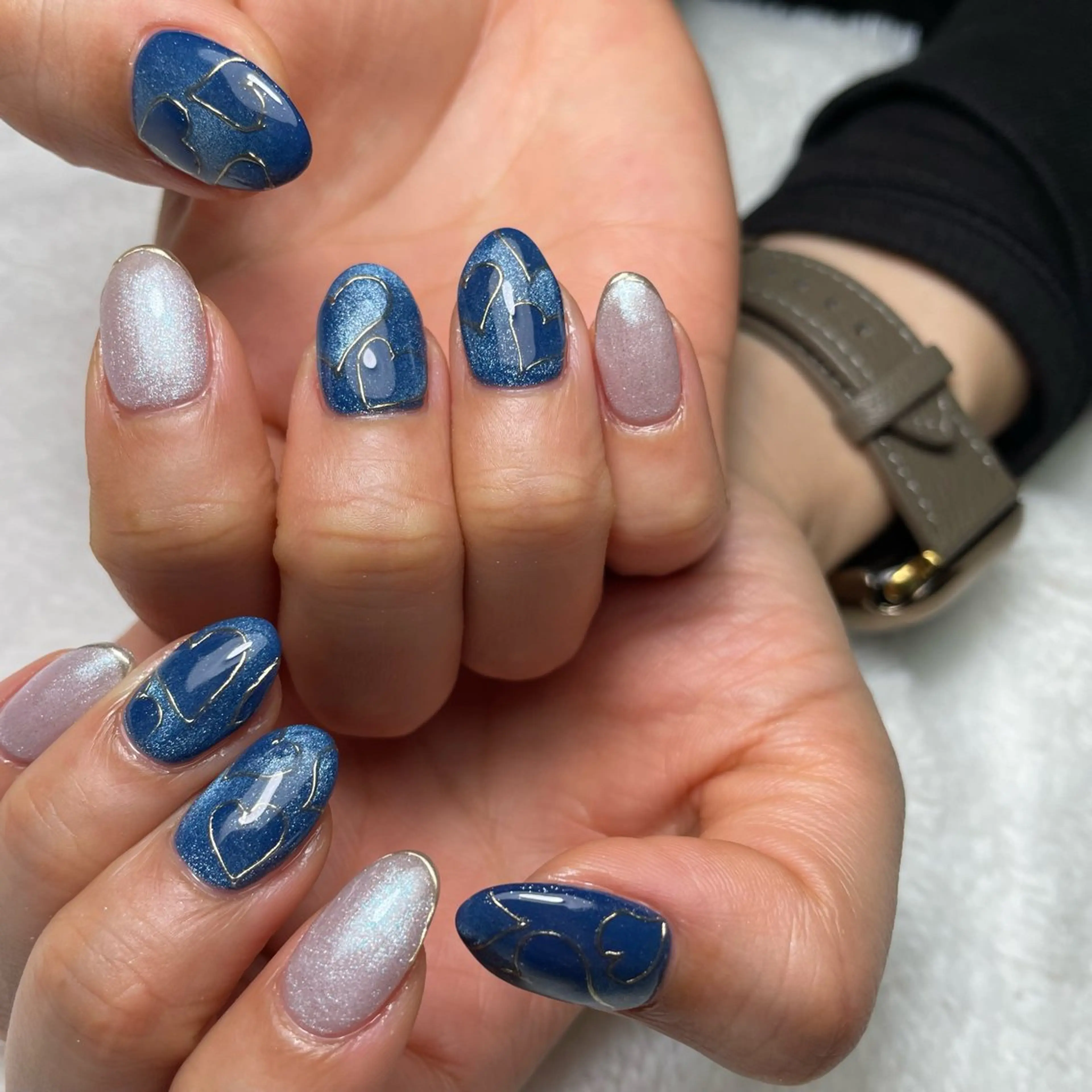 ネイル ハート kipinail 川﨑えりかのネイルデザイン