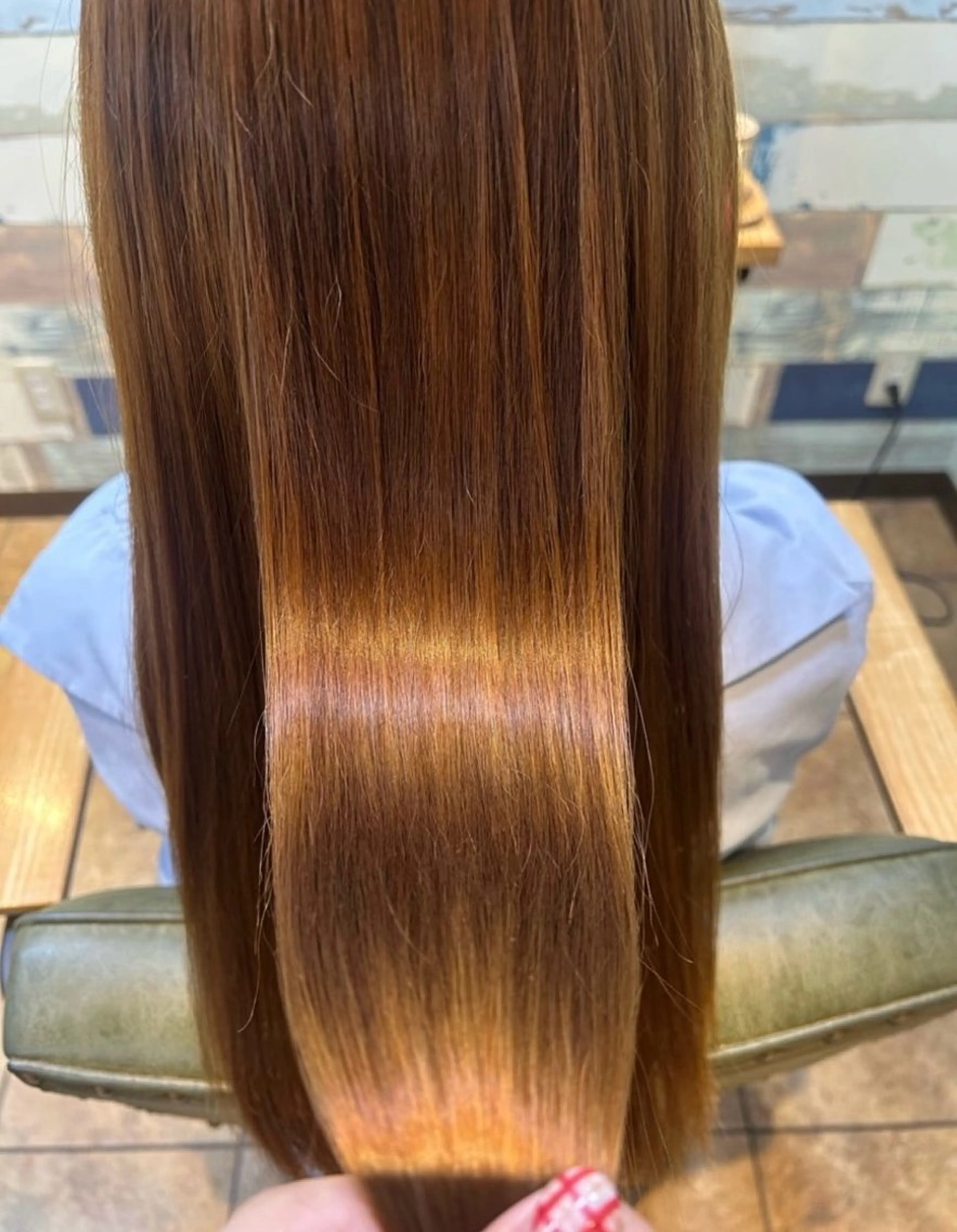 ロング 佐々木 彩衣のヘアスタイル