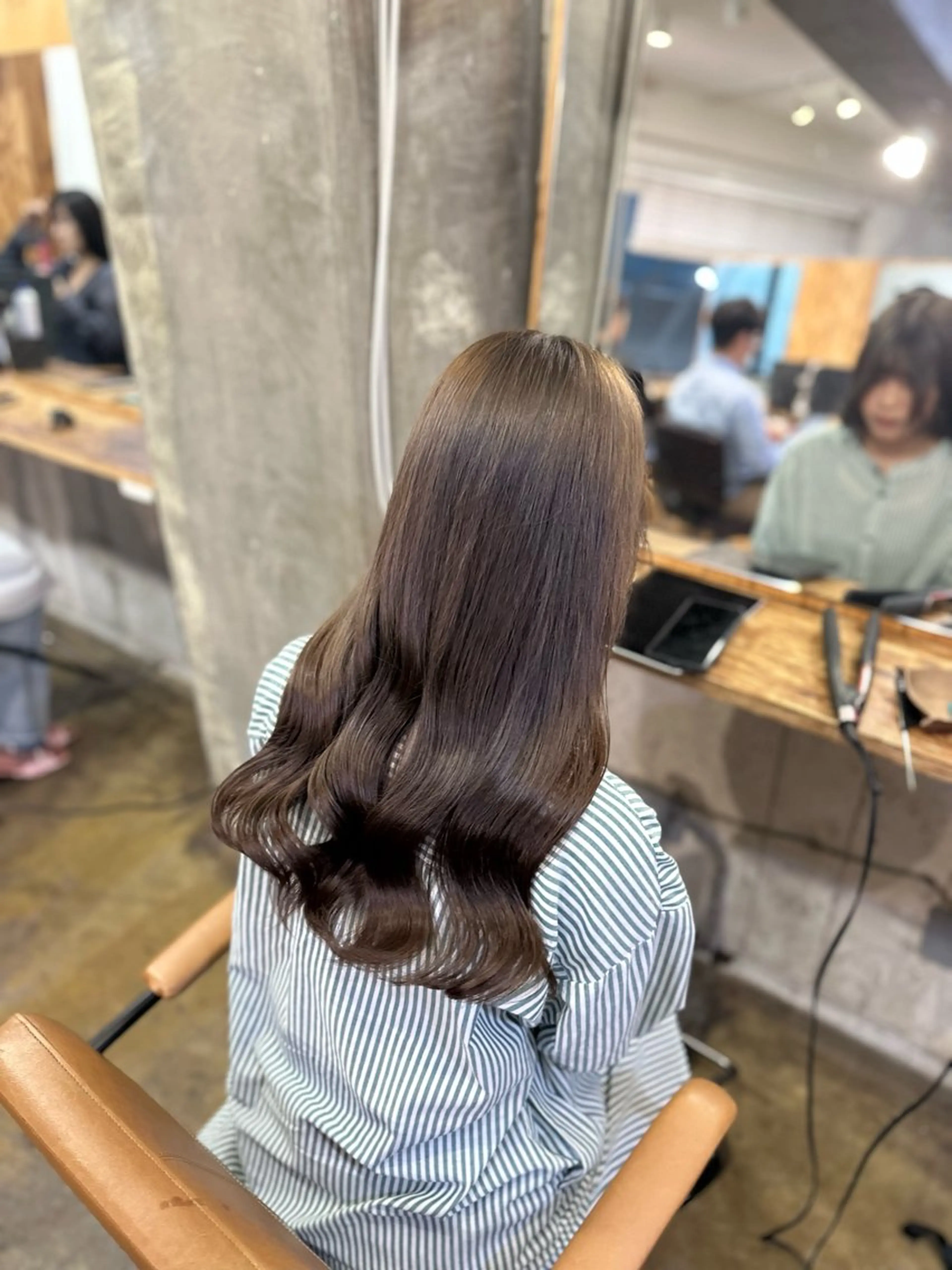 ロング カラー ︎︎カイ ミズキ 🎀のヘアスタイル