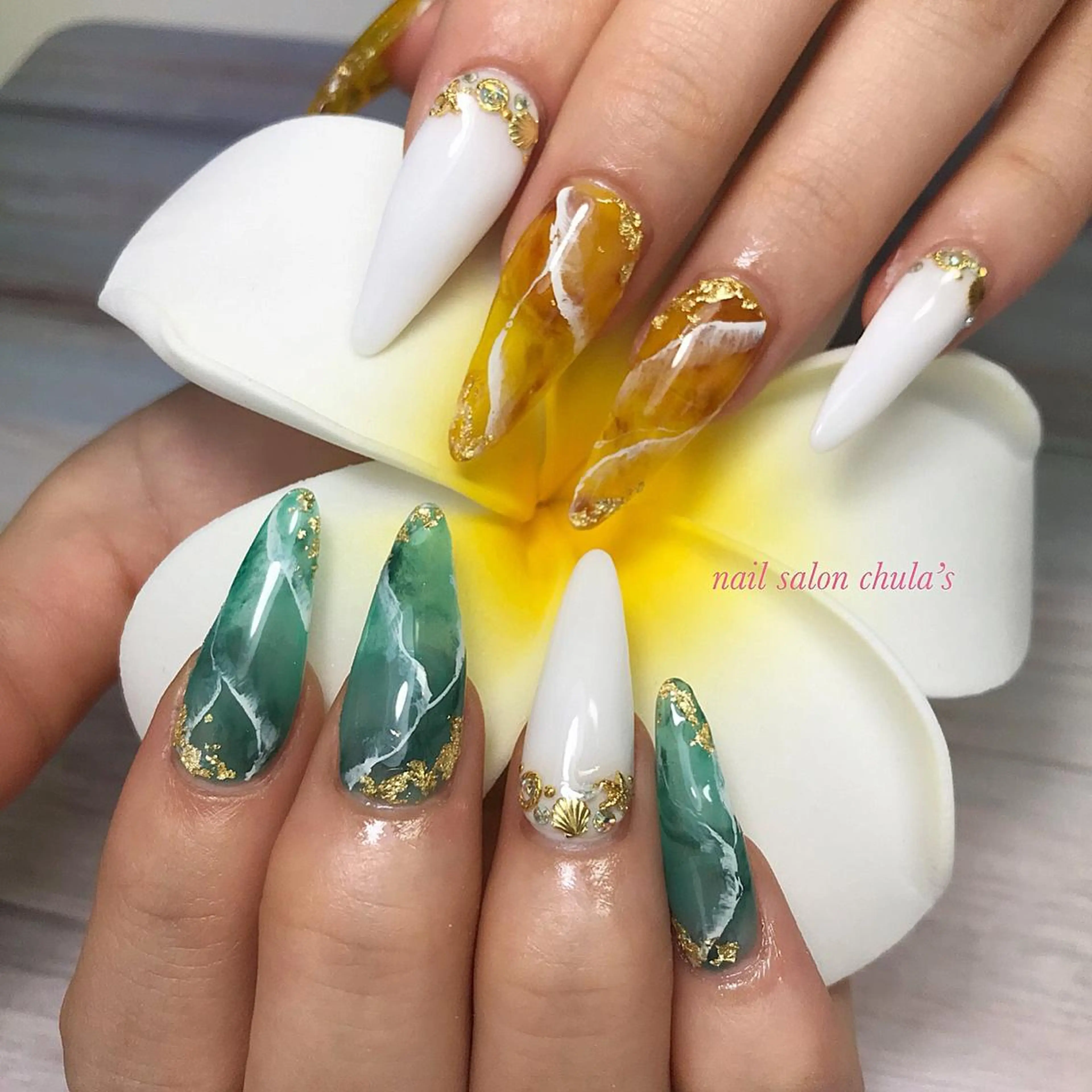 ネイル nail salon  chula's所属・☆ayaka ☆のネイルデザイン