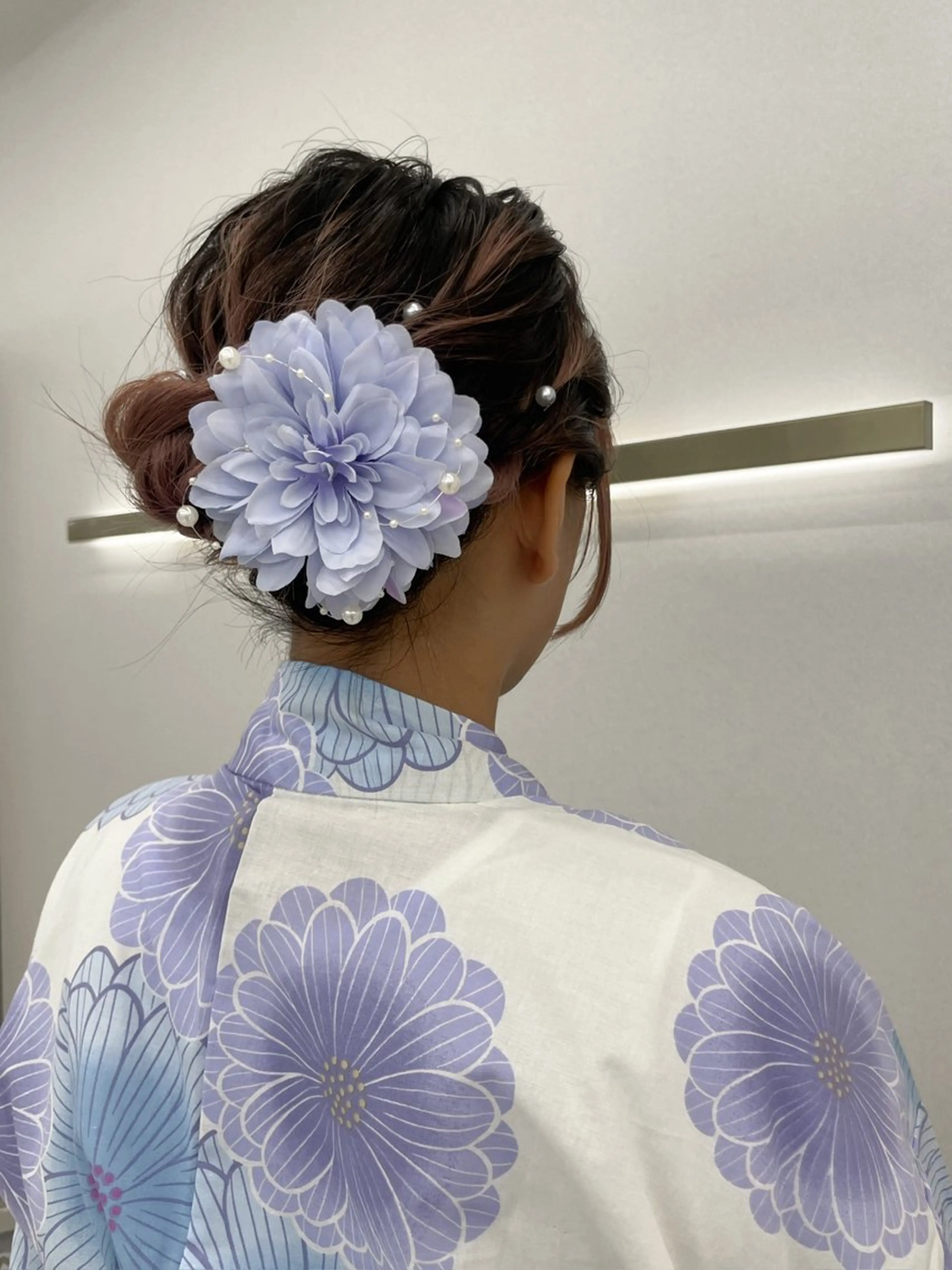 ミディアム ヘアアレンジ CARELLY Rukaのマツエク・マツパデザイン