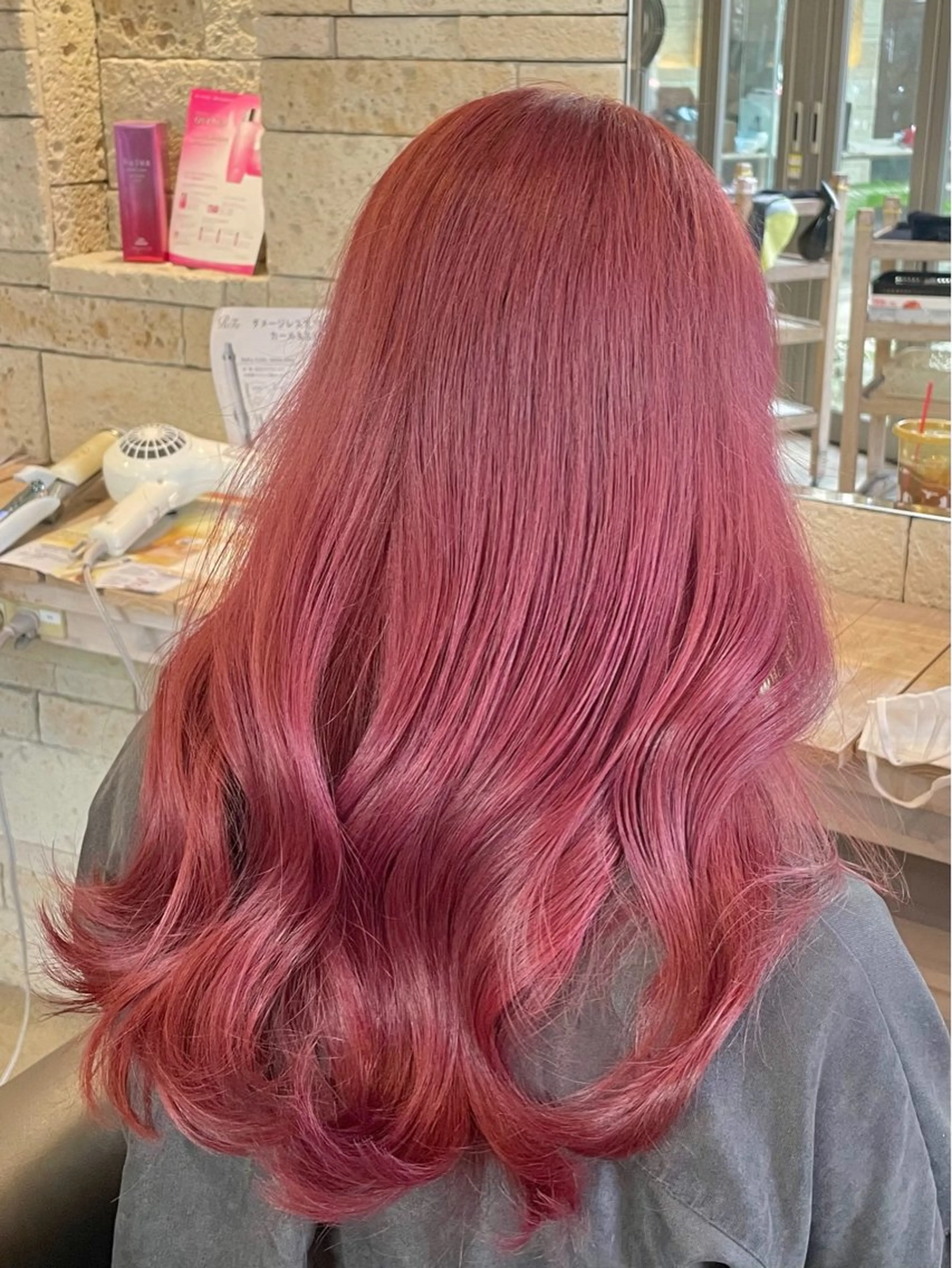 セミロング ヘアカラー トリートメント 木村 一葵のヘアスタイル