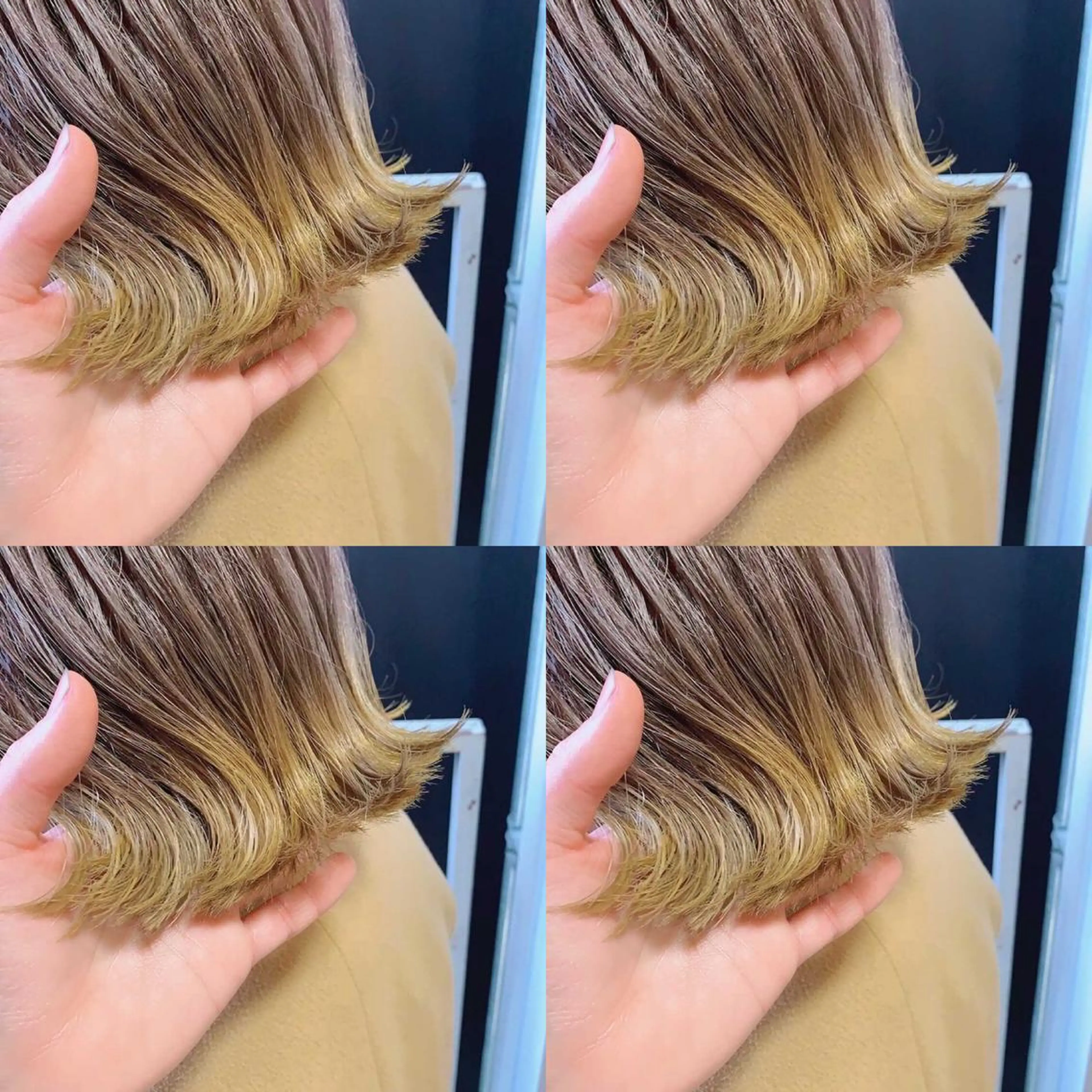 ミディアム カラー レイヤー×髪質改善 マネージャー安藤光司のヘアスタイル