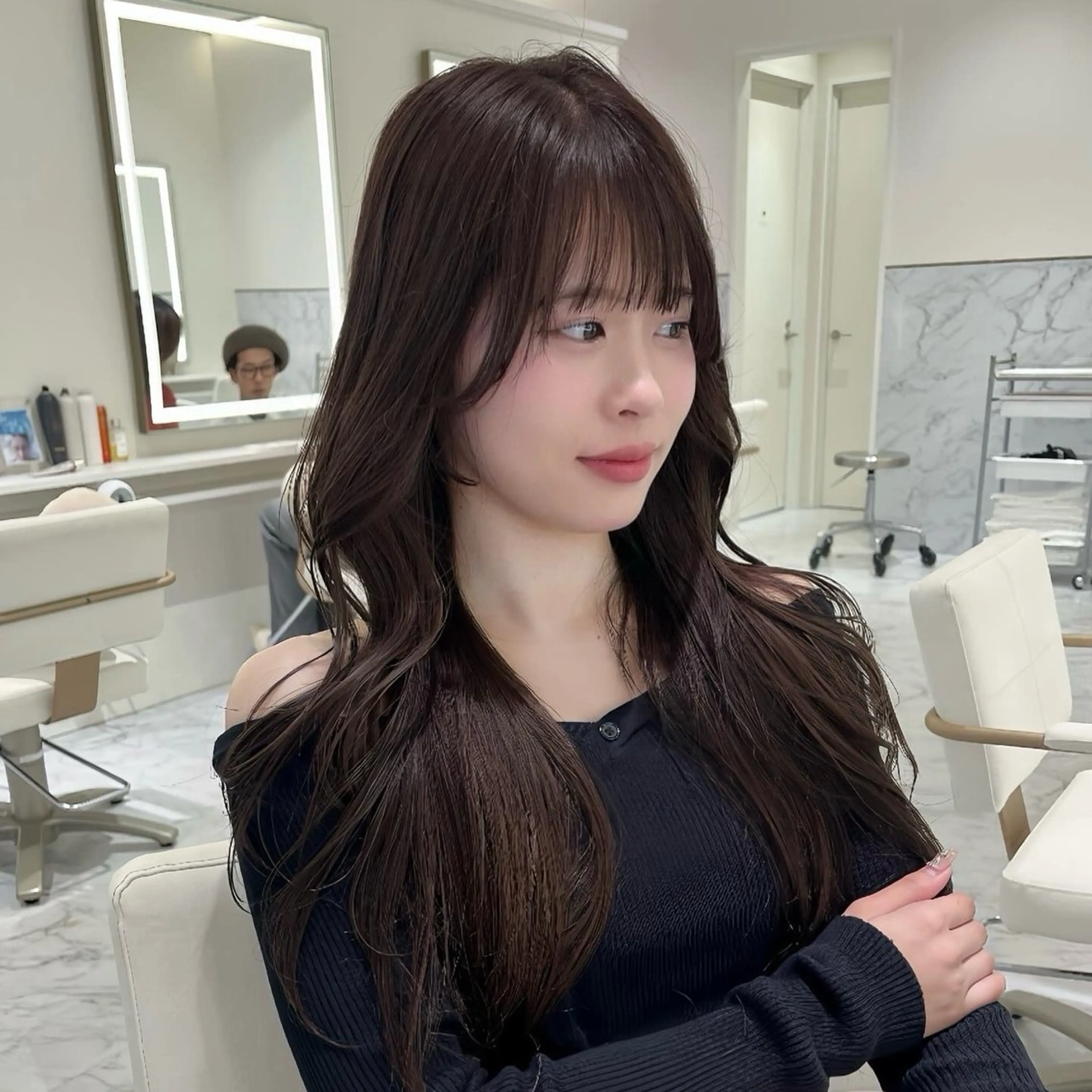 ロング ヘアカラー ParveMix /石田 佳澄🩶のヘアスタイル