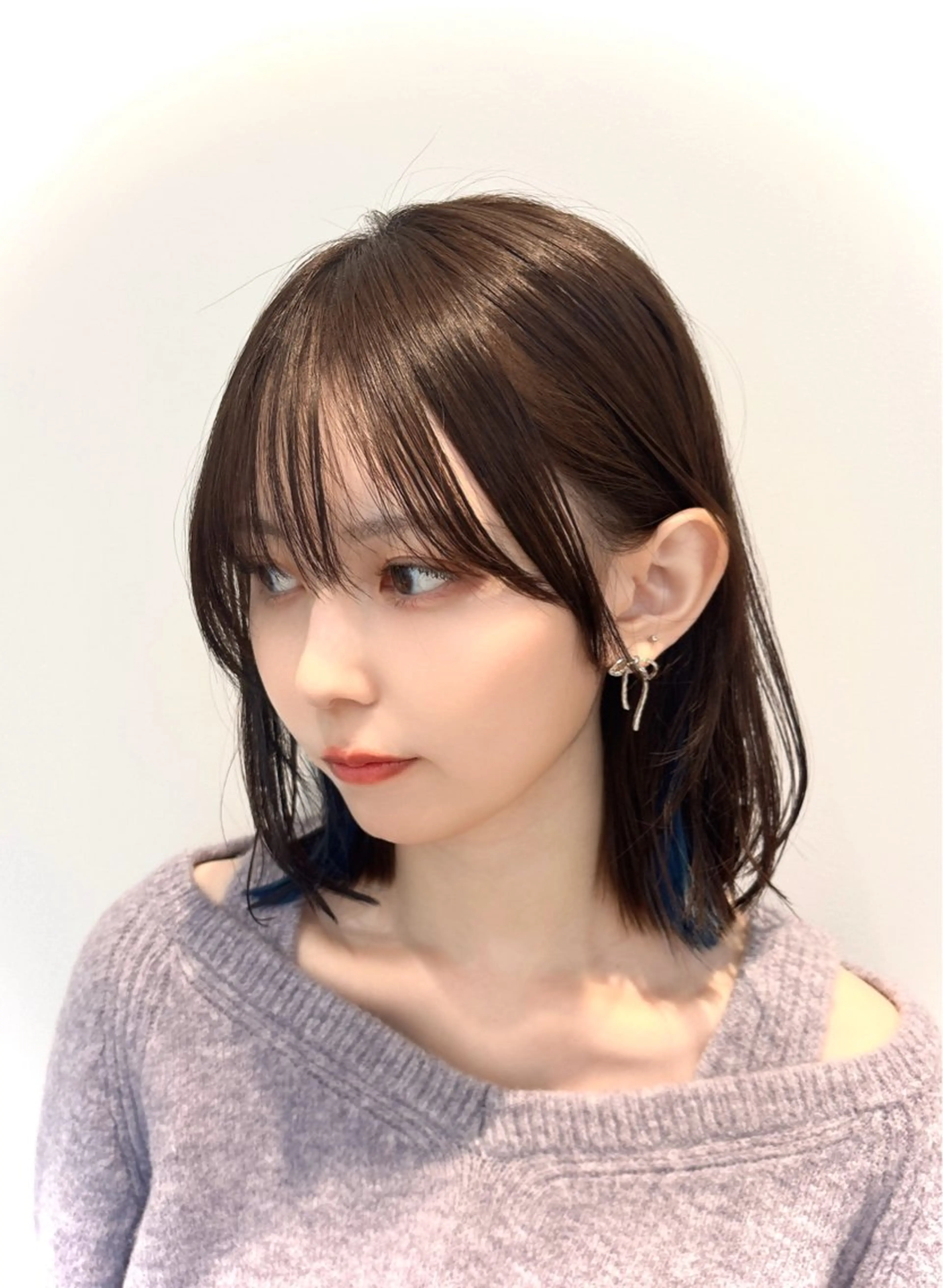 ミディアム カラー ブラウンカラー カット トリートメント 🍀本格ヘッドスパ 👑髪質改善🍀英司のヘアスタイル