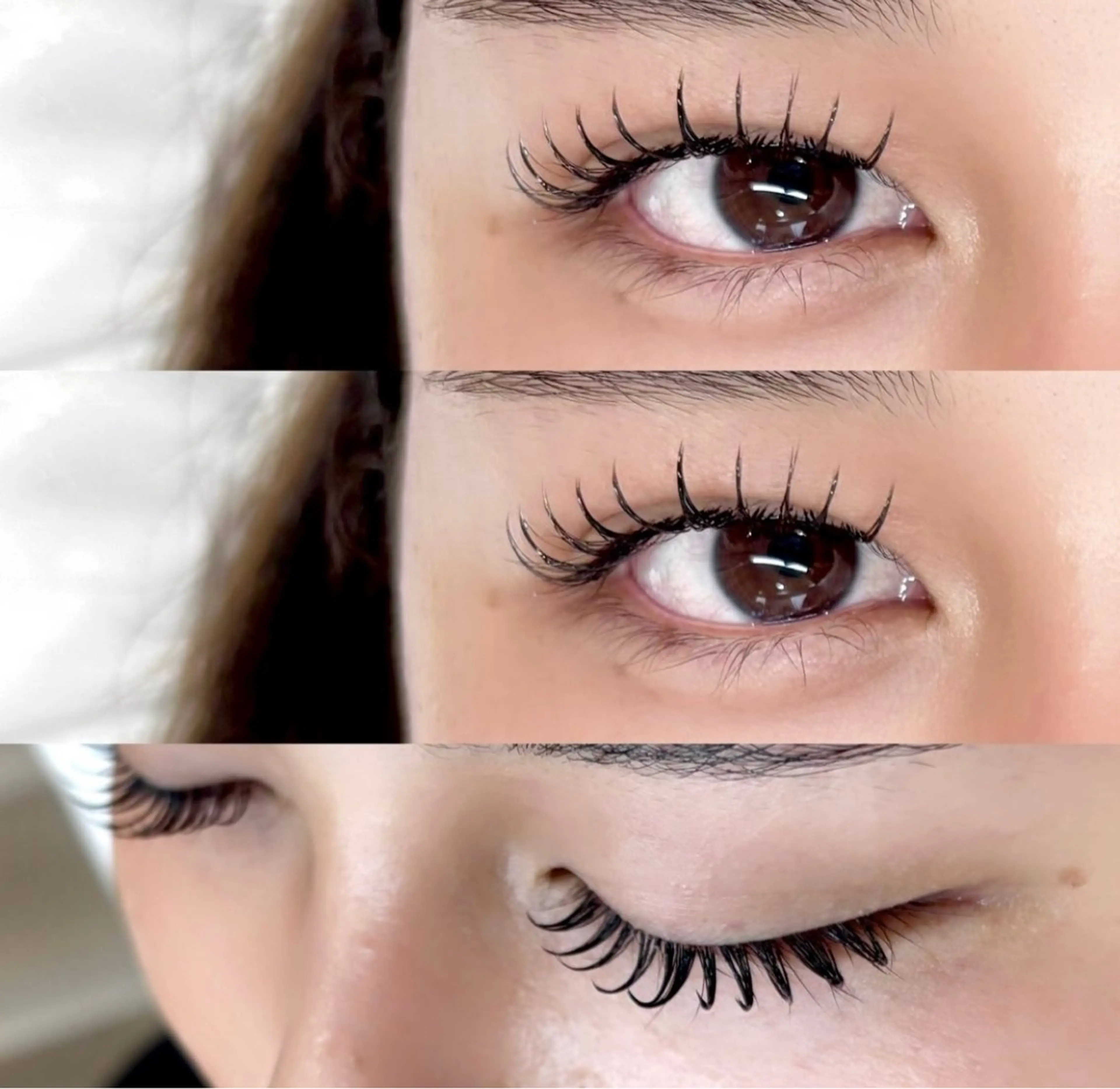 マツエク・マツパ フラットラッシュ マツエク Rom Flora(ロム フローラ)所属・束感×持続重視🌼 /yoneyamaのマツエク・マツパデザイン