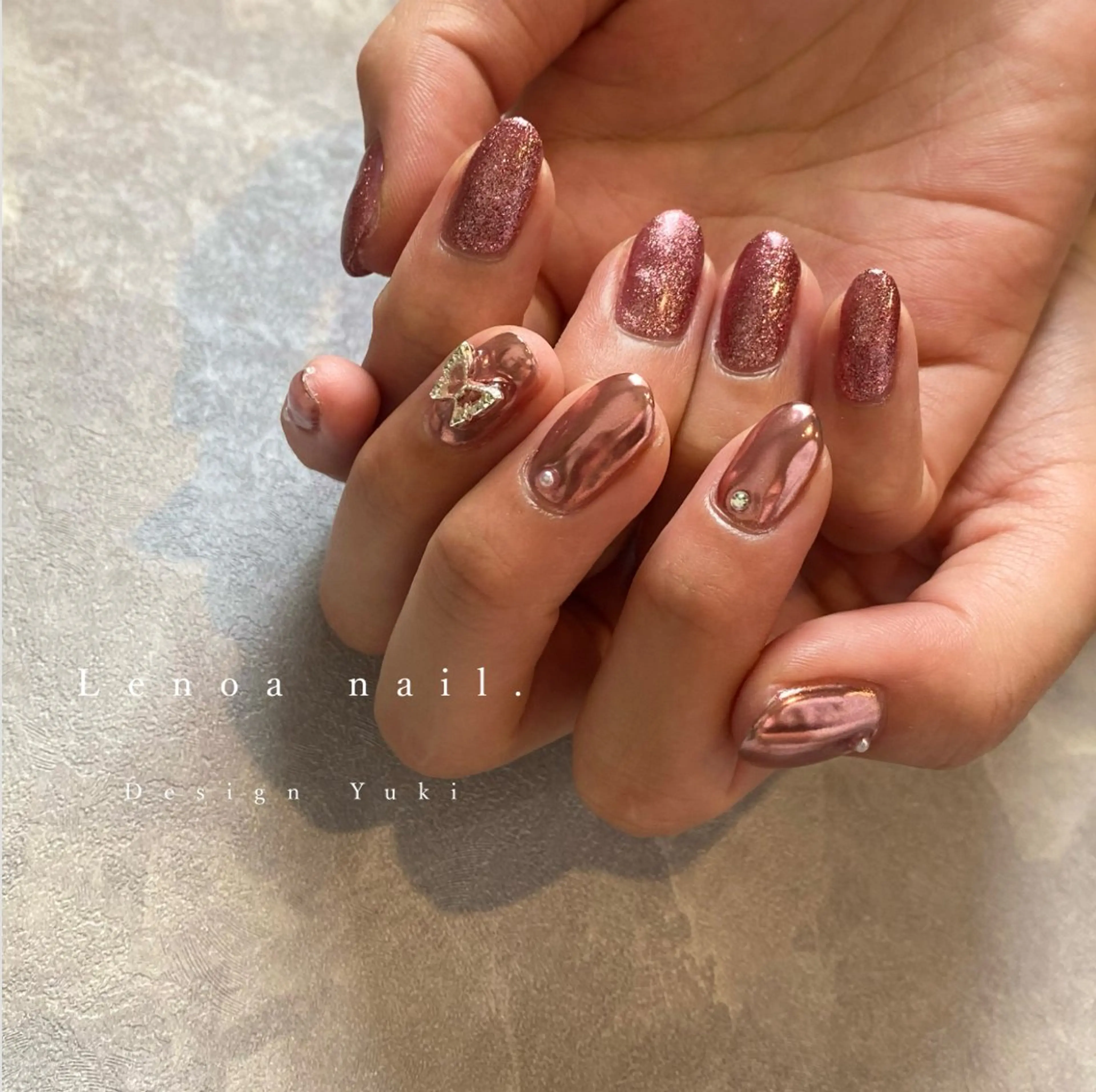 ネイル ハンドネイル Lenoa Yukiのネイルデザイン