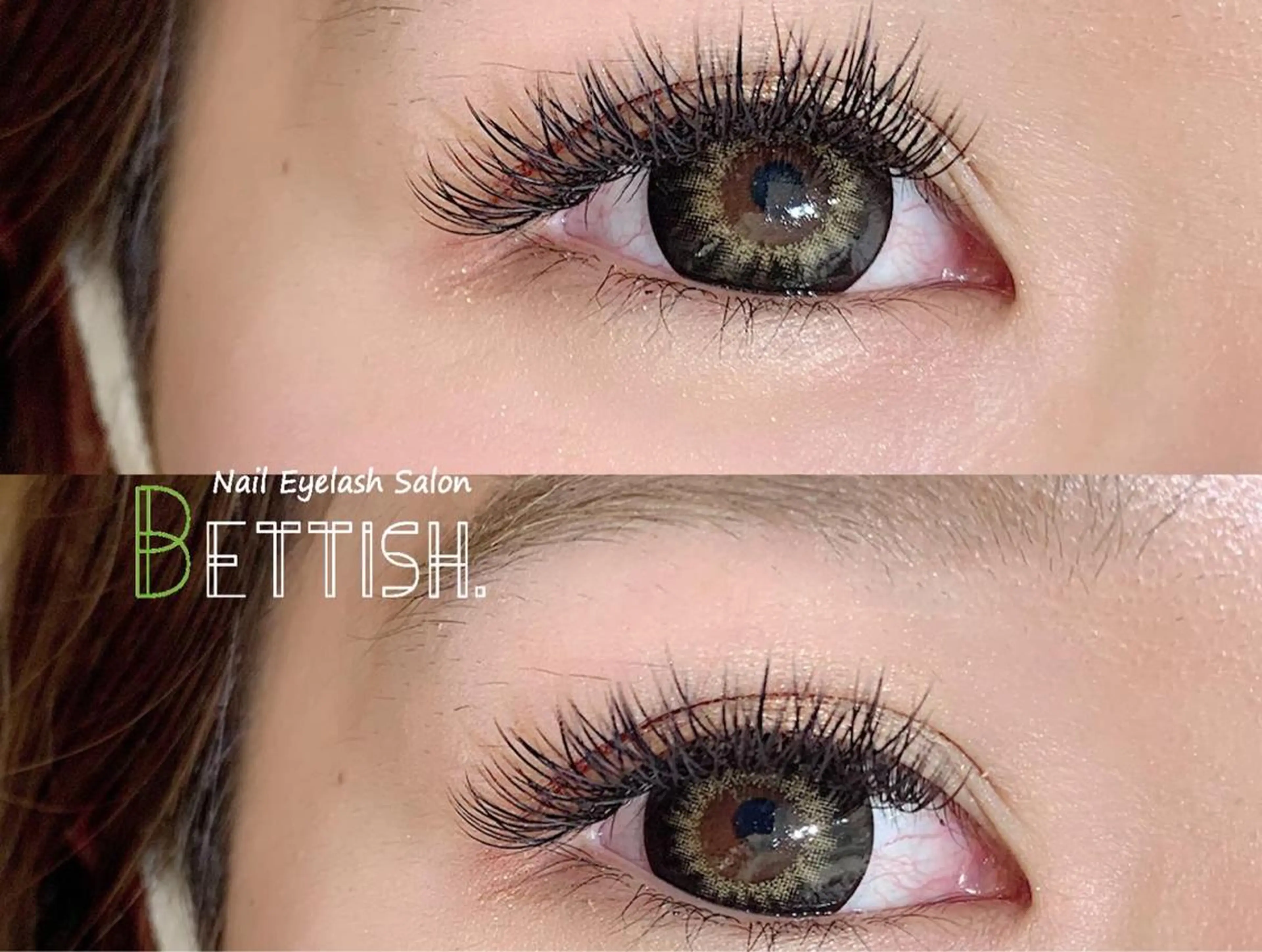 マツエク・マツパ BETTISH. HARUKA☺︎のマツエク・マツパデザイン