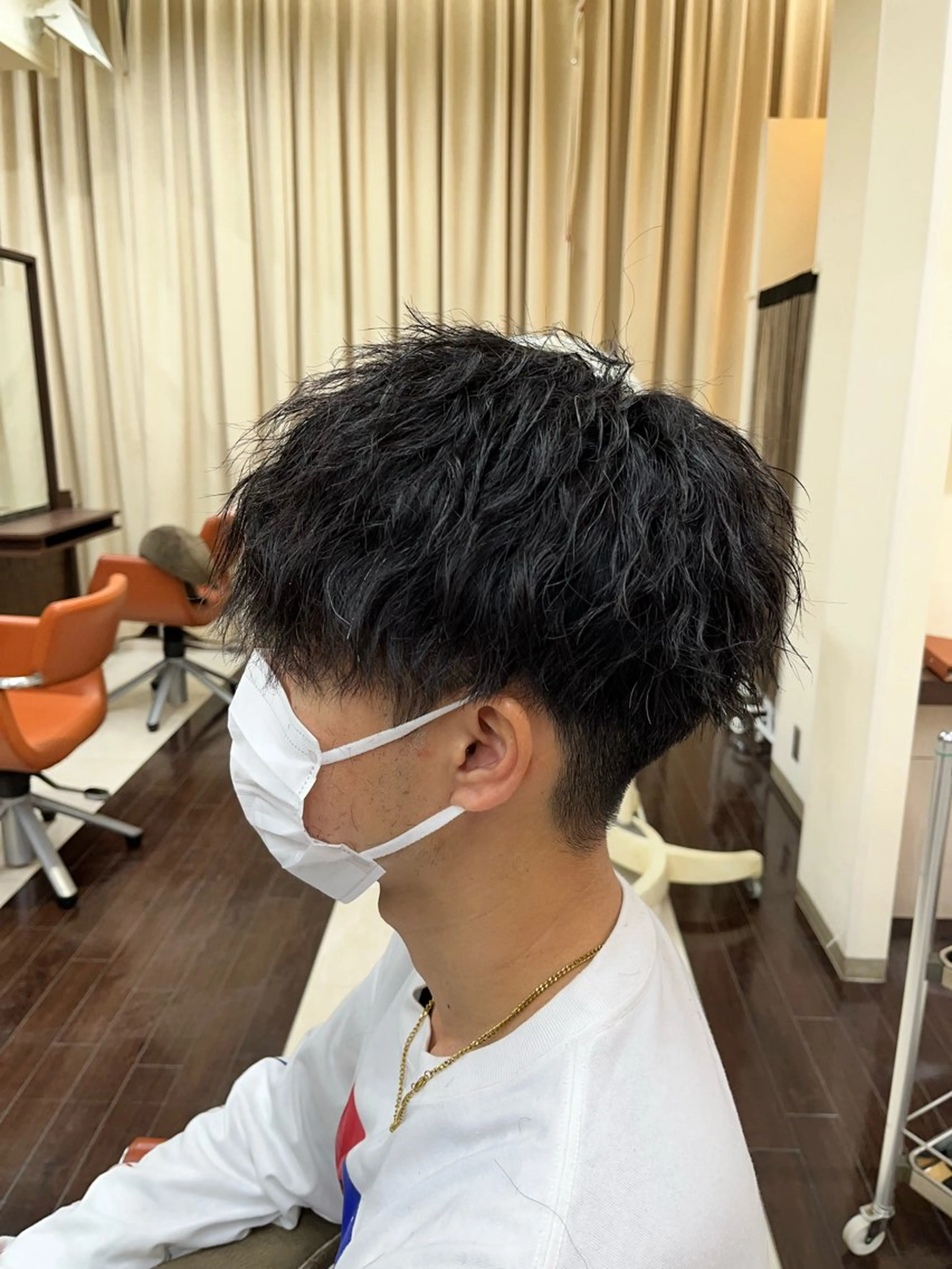 ショート パーマ メンズ マッシュ メンズパーマ メンズツイストパーマ 刈り上げ ツイストパーマ 🧊メンズ特化🧊 高木航希のヘアスタイル