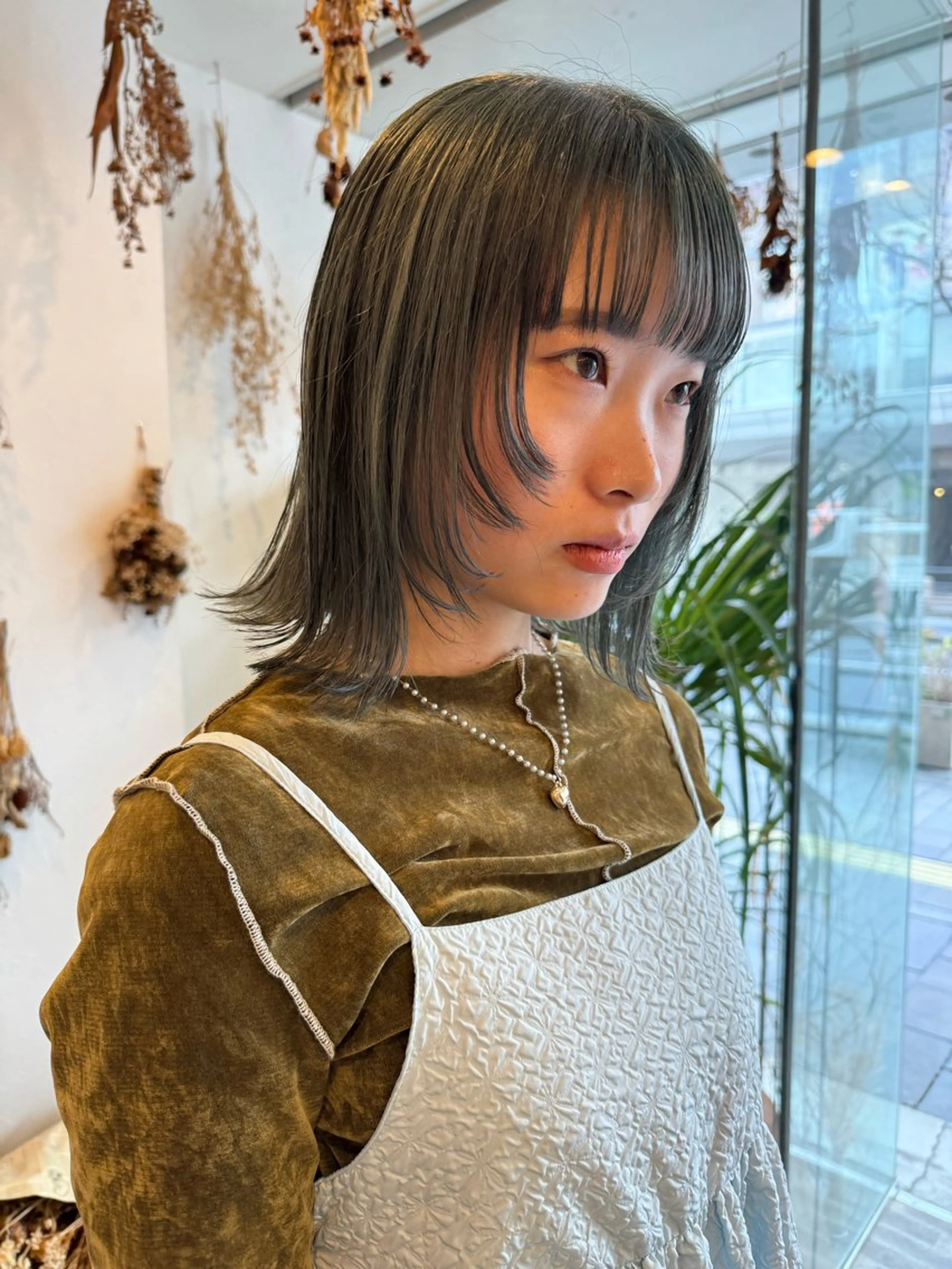 ショート カラー 切りっぱなしボブ ボブ レイヤーカット m ā l o.🌷 サカモトマイコのヘアスタイル