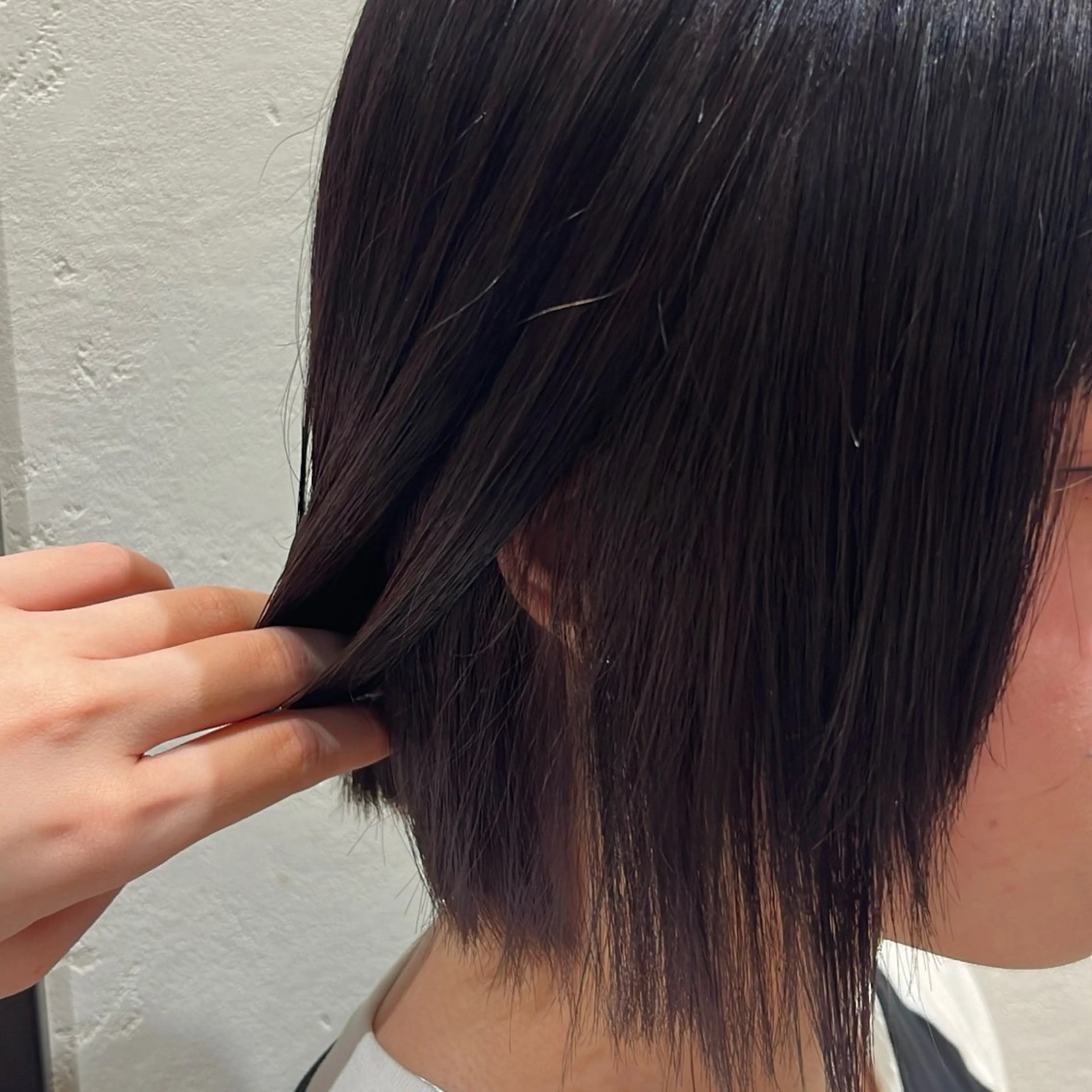 カラー 𝐲𝐮𝐮 /艶髪 /透明感カラー🌱のヘアスタイル