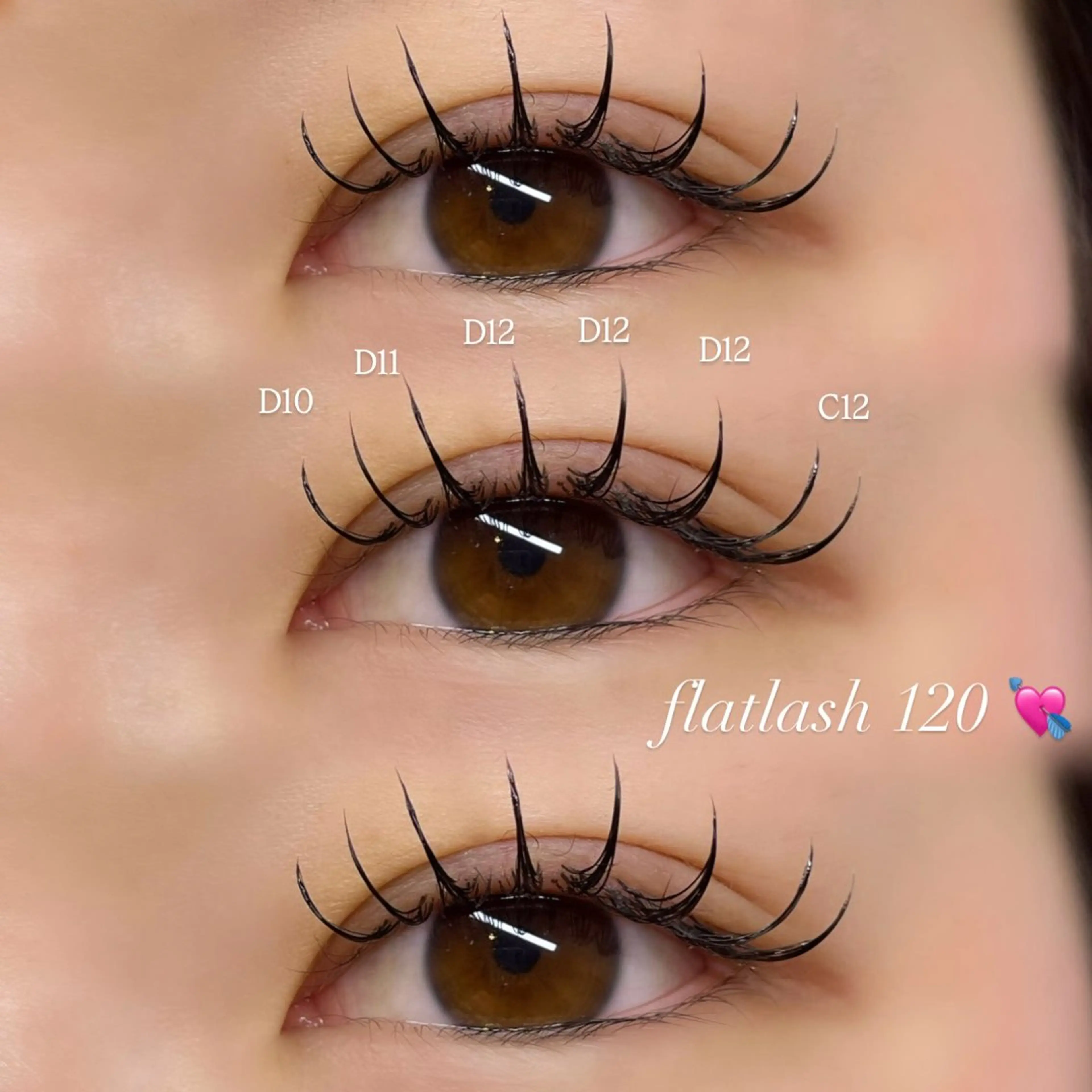 マツエク・マツパ マツエク Mell Yuuna ♡パリエク /束感のマツエク・マツパデザイン