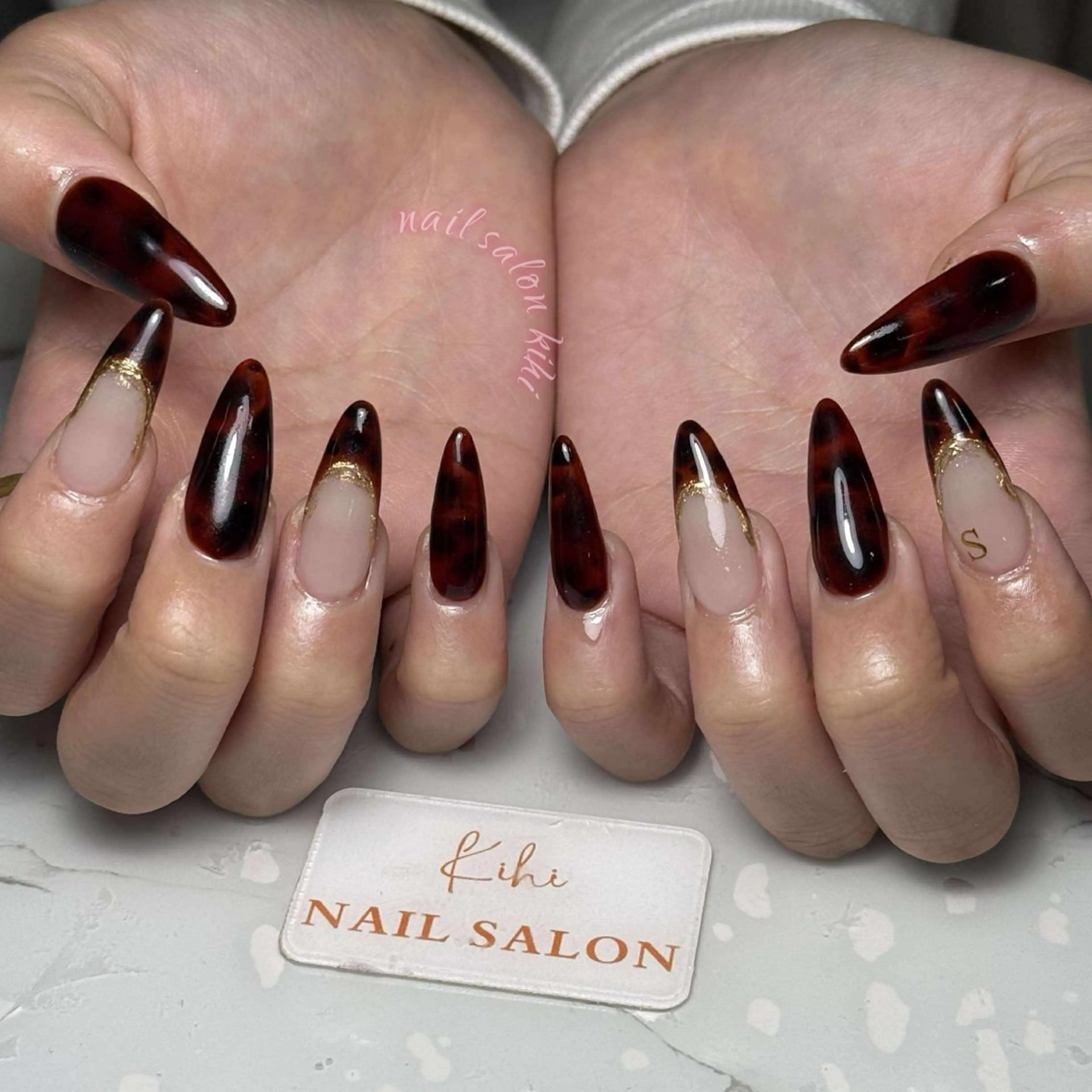 ネイル アートネイル フレンチネイル ジェルネイル グラデーション 韓国ネイル ハンドネイル ハンドケア さくら💮💮 【オフ無料】のネイルデザイン