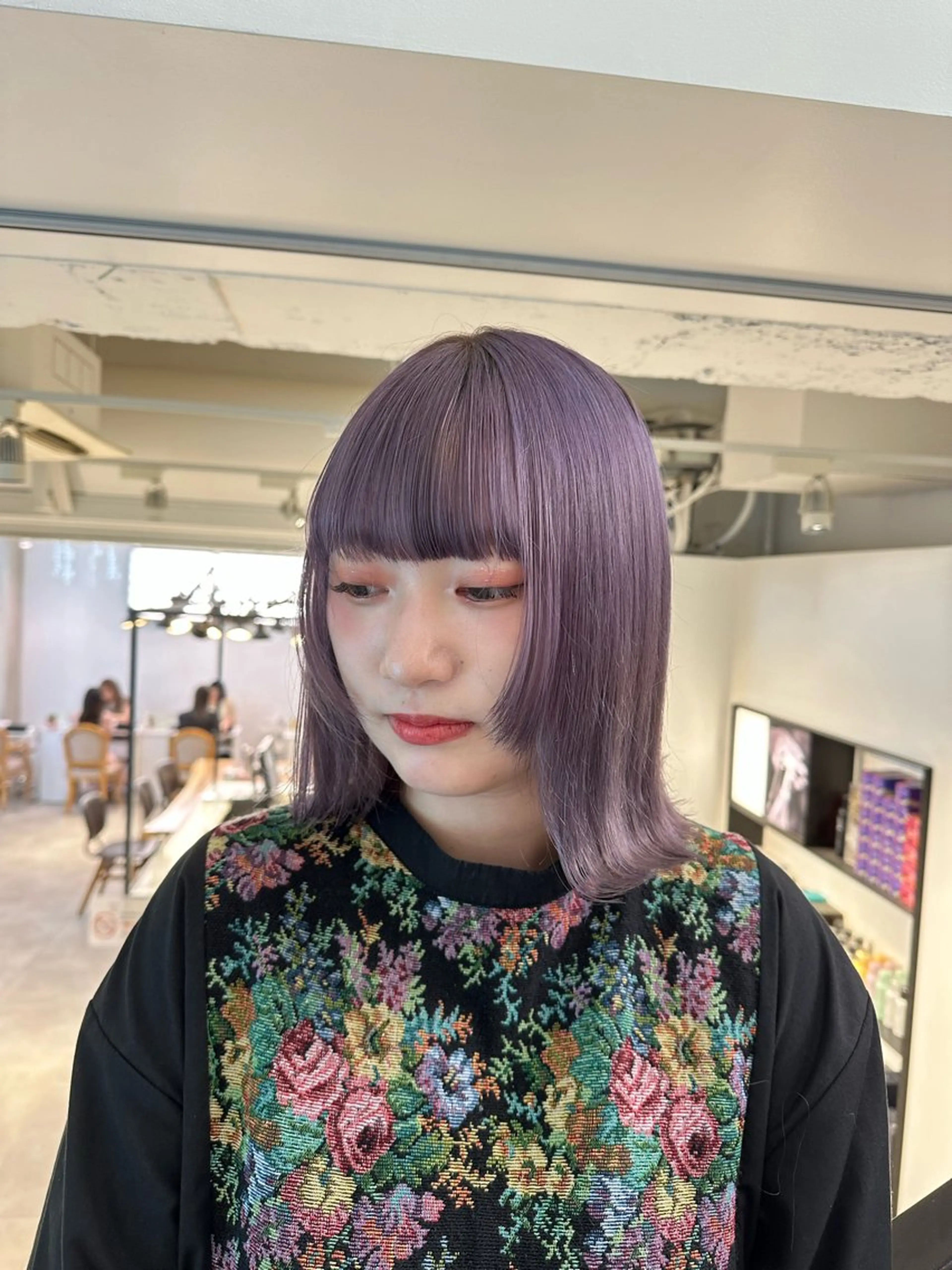 カラー ヘアカラー ハイトーン特化 pepe🎀のヘアスタイル