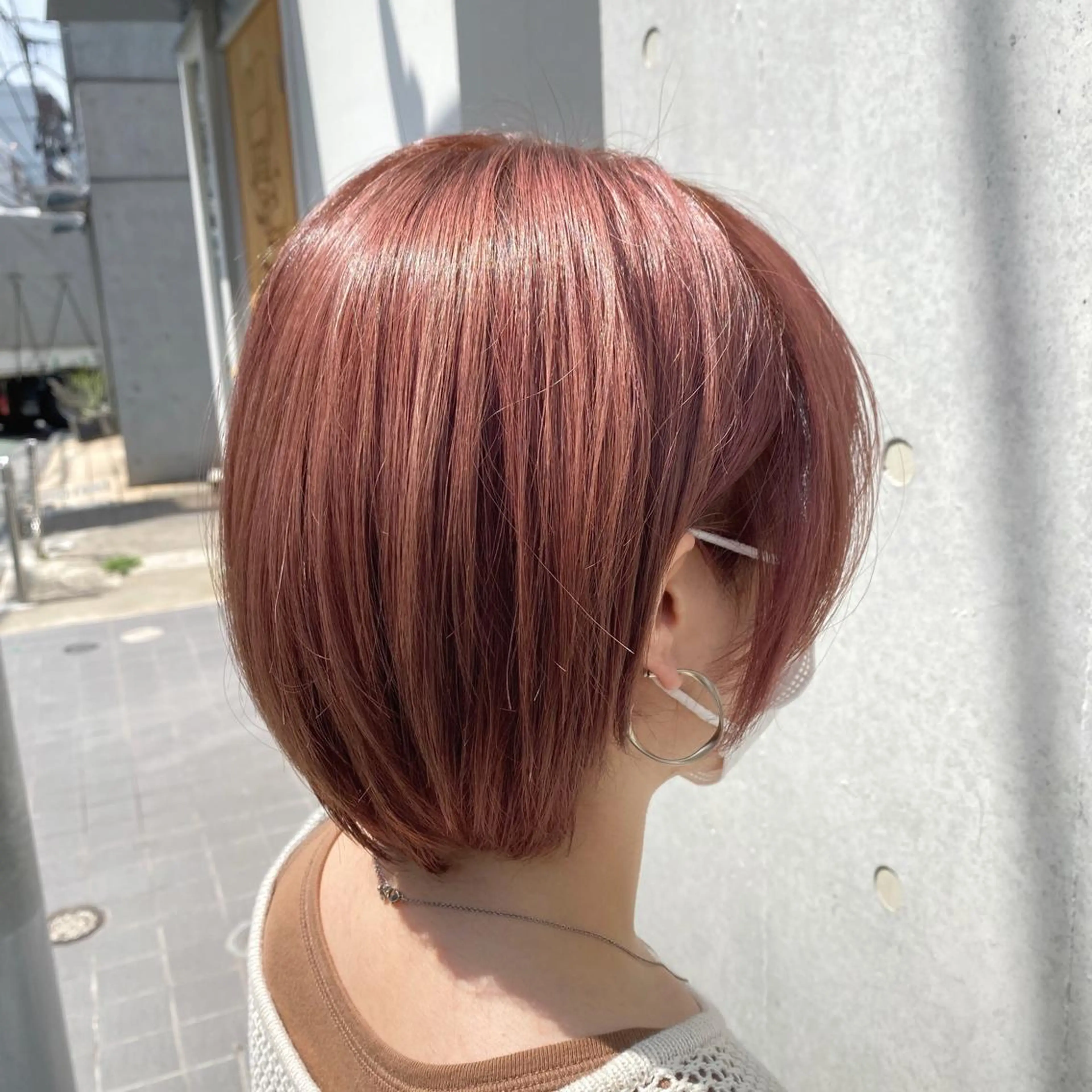 ショート カラー 🪭risa 暖色/レイヤー🪭のヘアスタイル