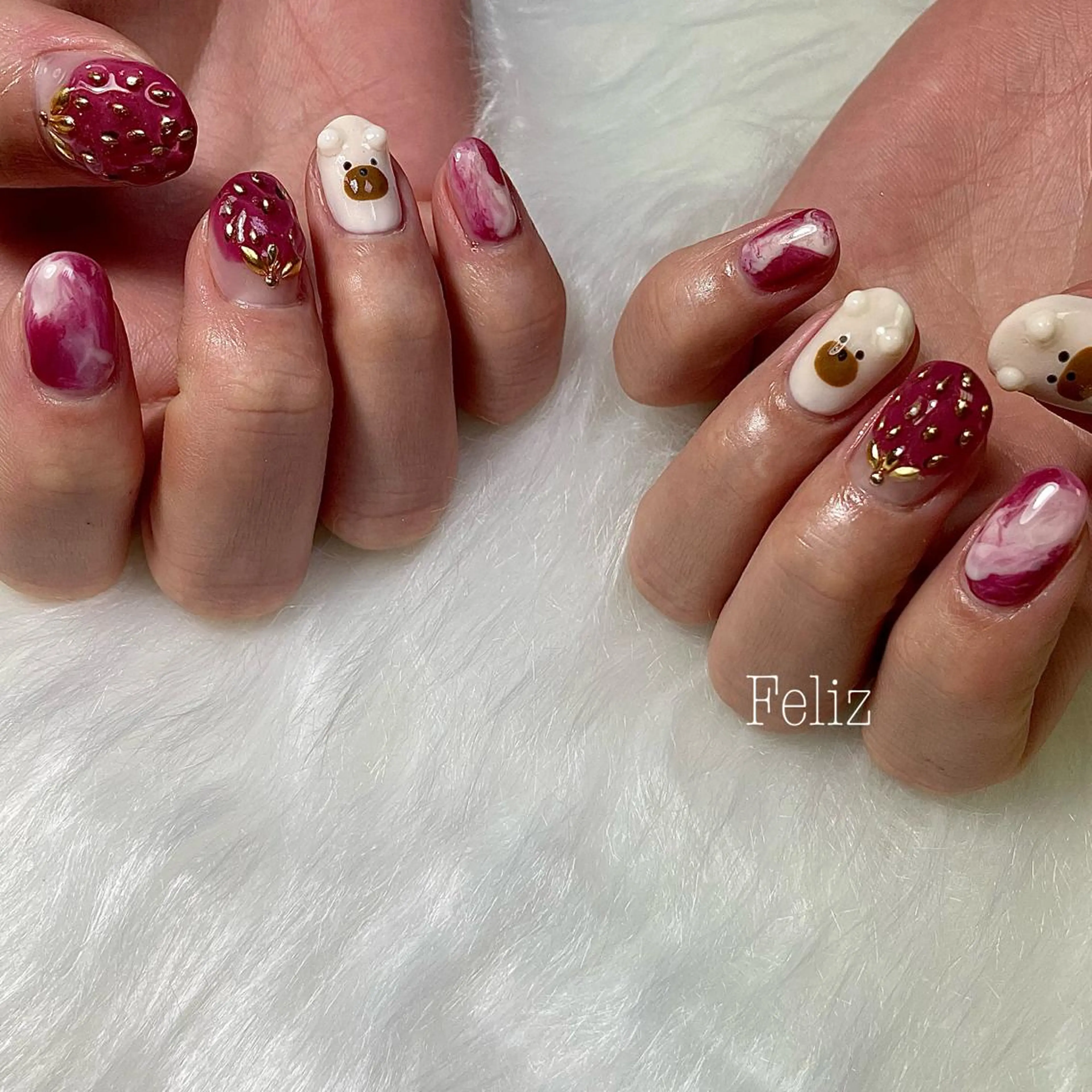 ネイル Feliz 楽しいネイルサロンのネイルデザイン