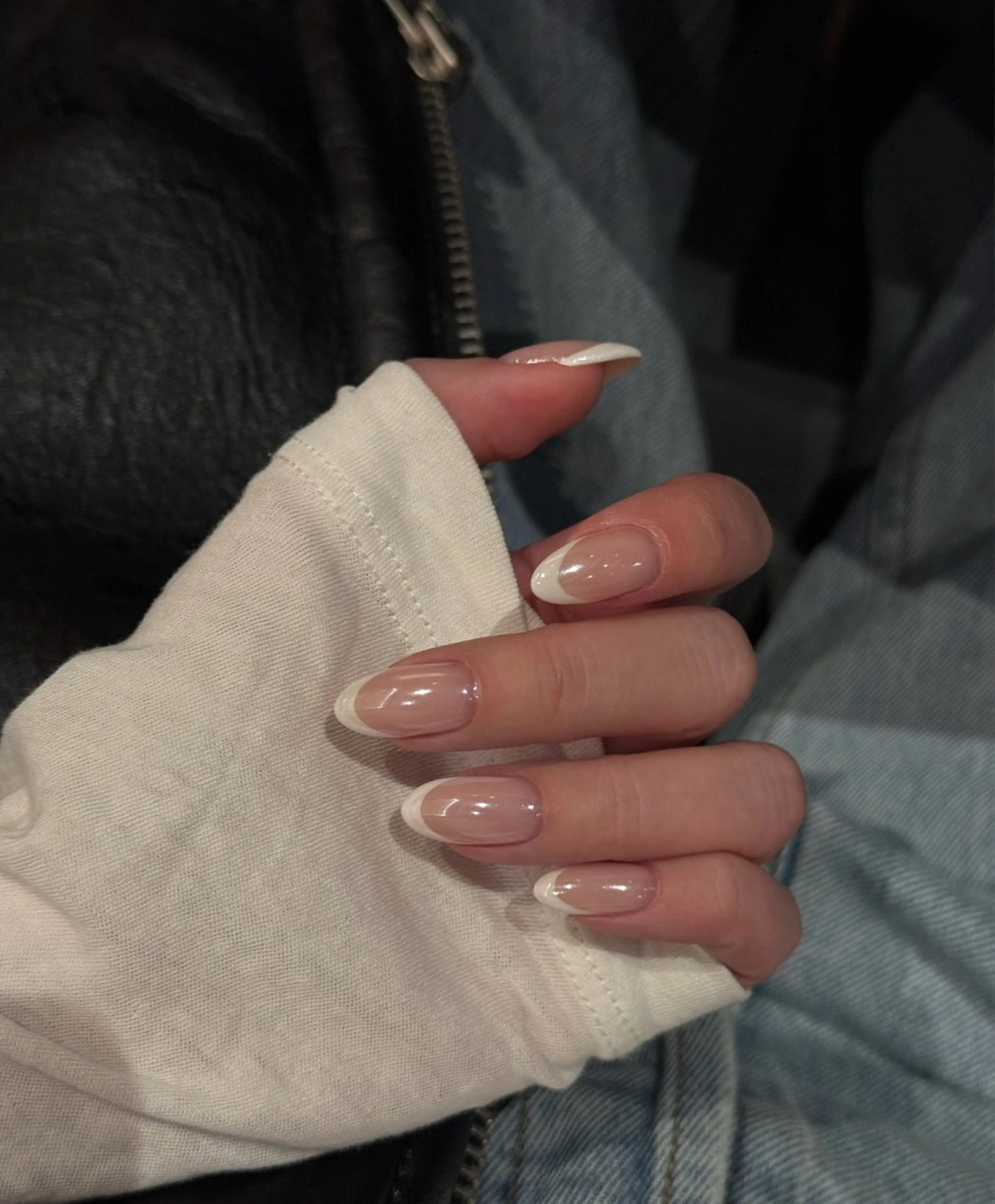 ネイル フレンチネイル ミラーネイル オフィスネイル ワンホンネイル Coconail  salon  秋葉原所属・Coconail kiのネイルデザイン