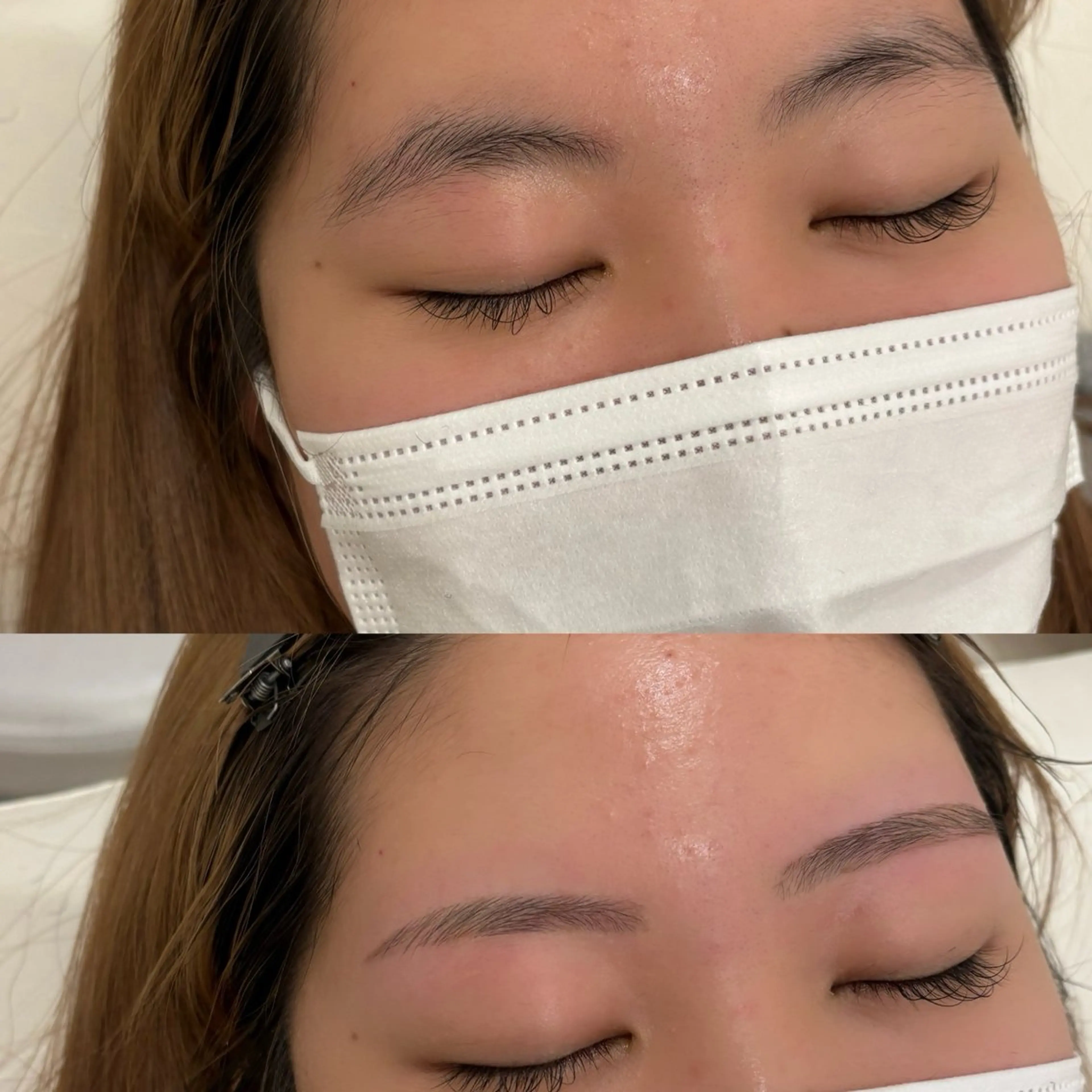 アイブロウ ワックス脱毛 Kato Nonokaのヘアスタイル