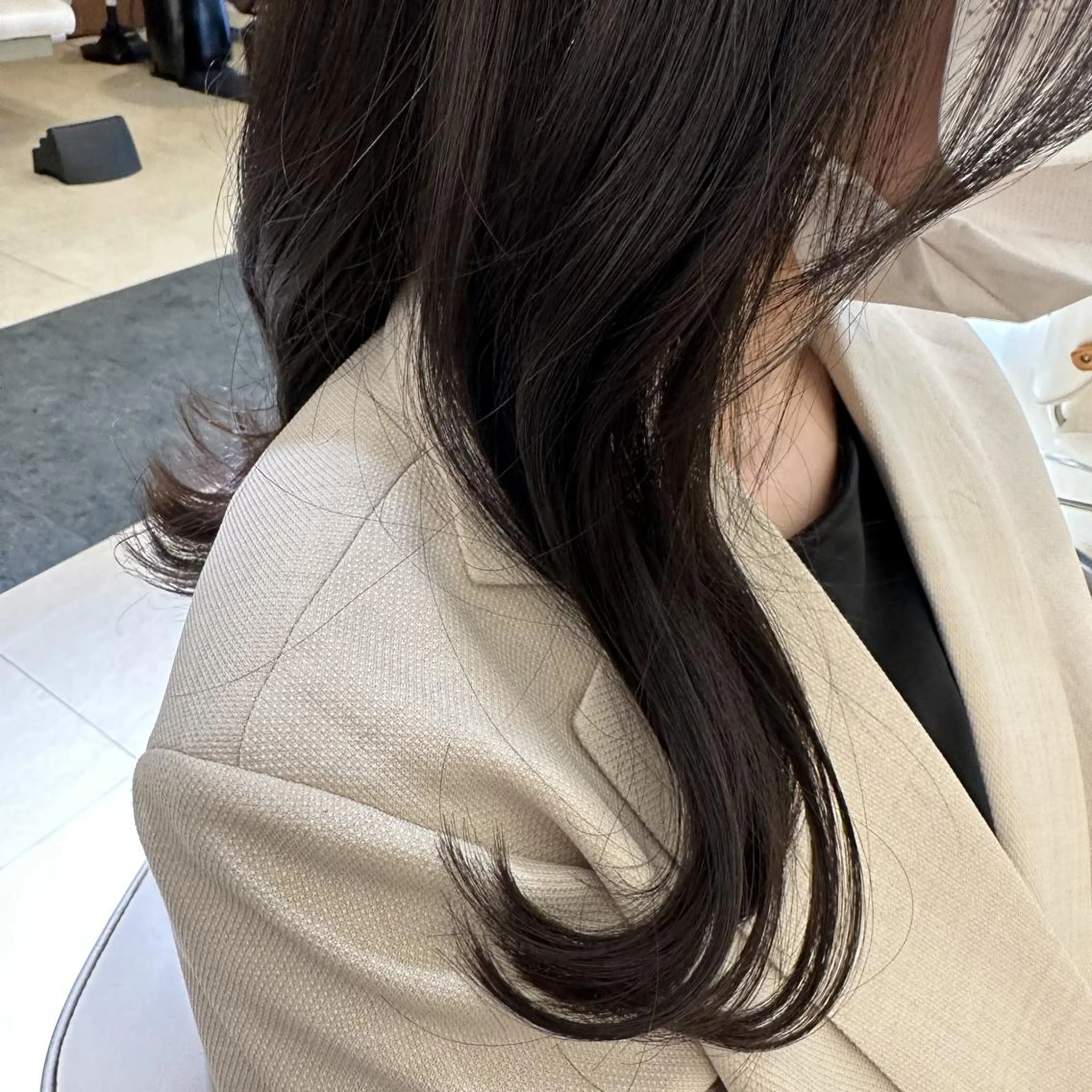 セミロング カラー VanCouncil 札幌本店のヘアスタイル