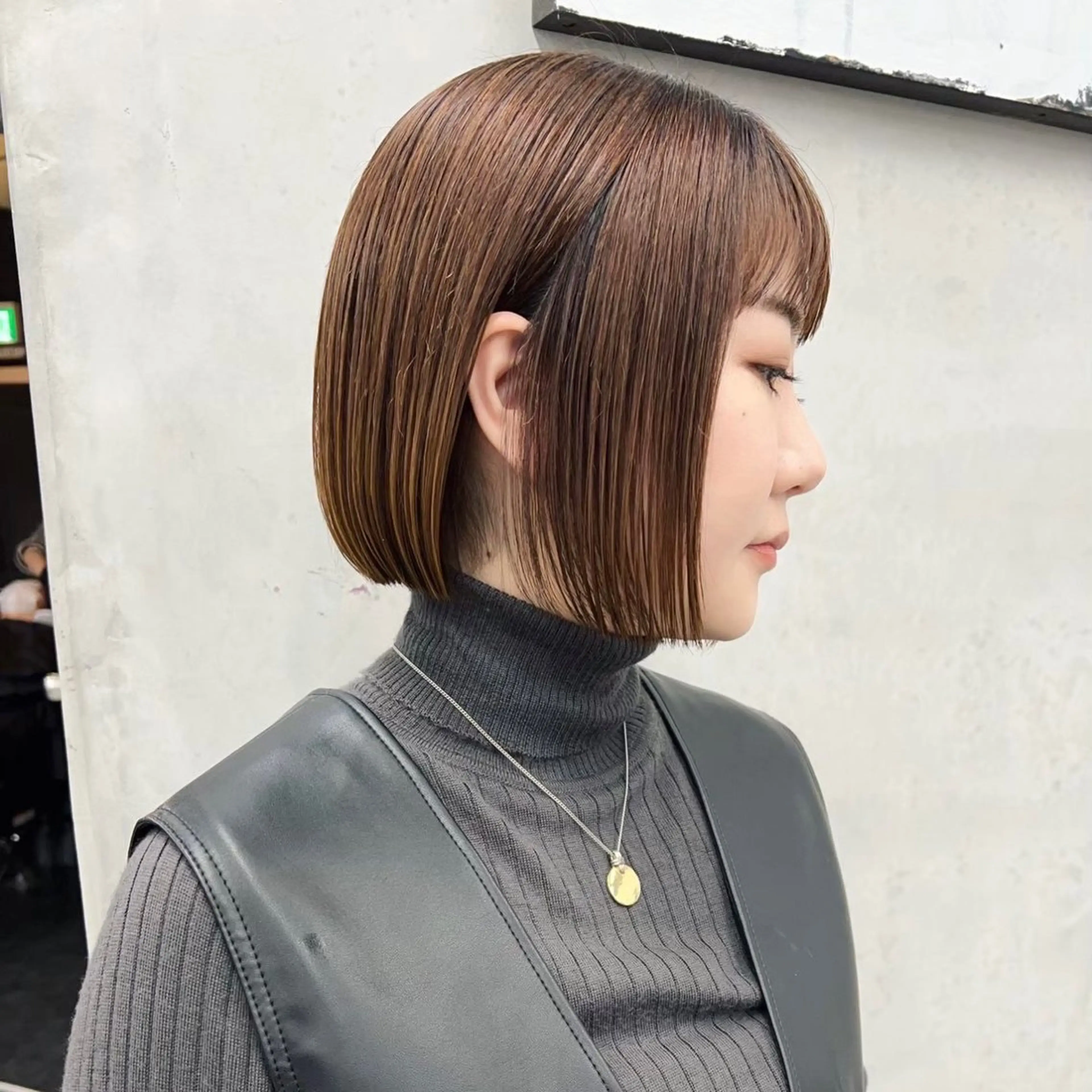 ショート ヘアアレンジ ボブ 🫧透明感カラー/ ナルハ🫧のヘアスタイル