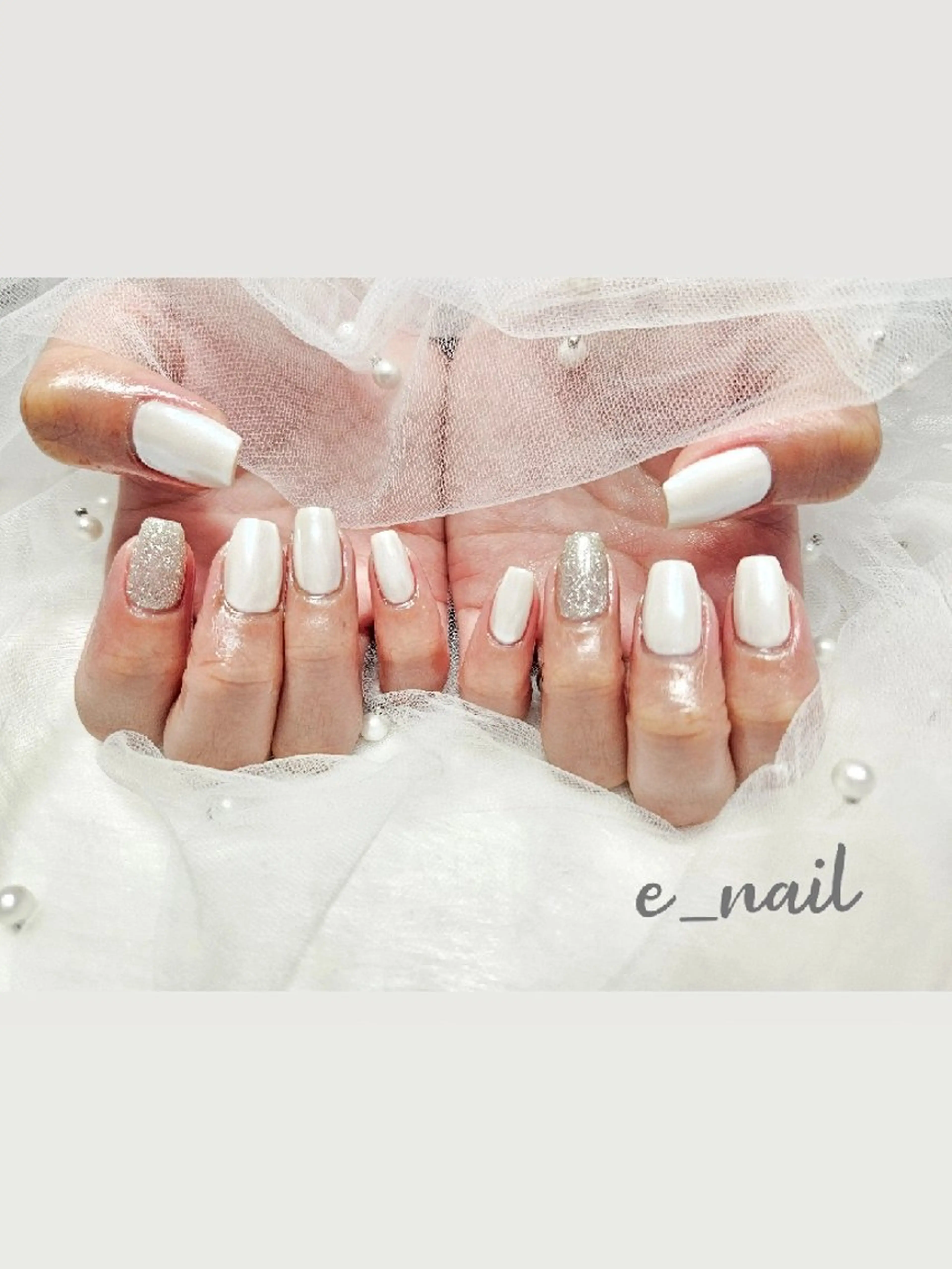 ネイル e_nail🍀自宅 サロン八潮eri☆　のネイルデザイン