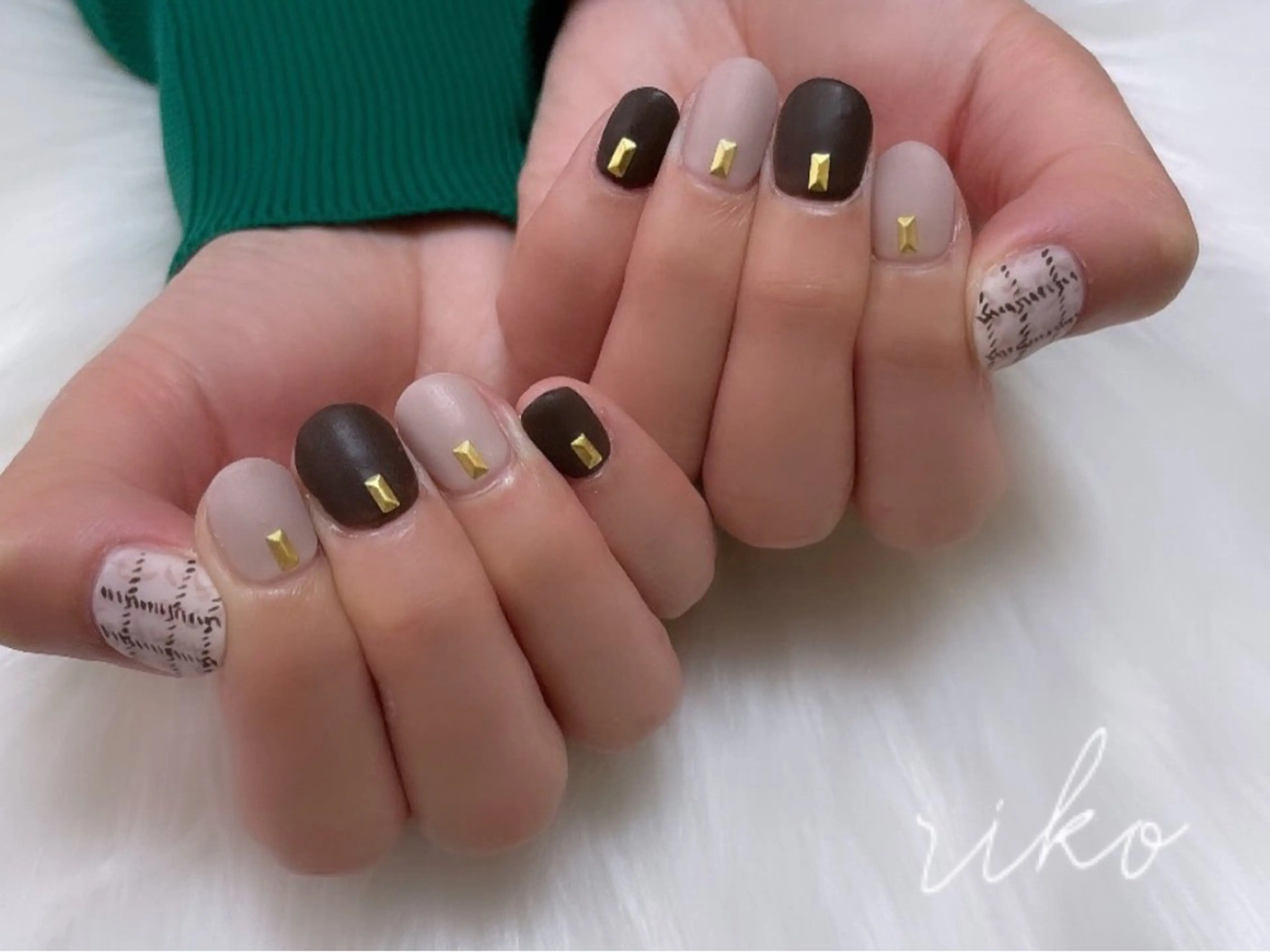 ネイル ハンドネイル riko nailのネイルデザイン