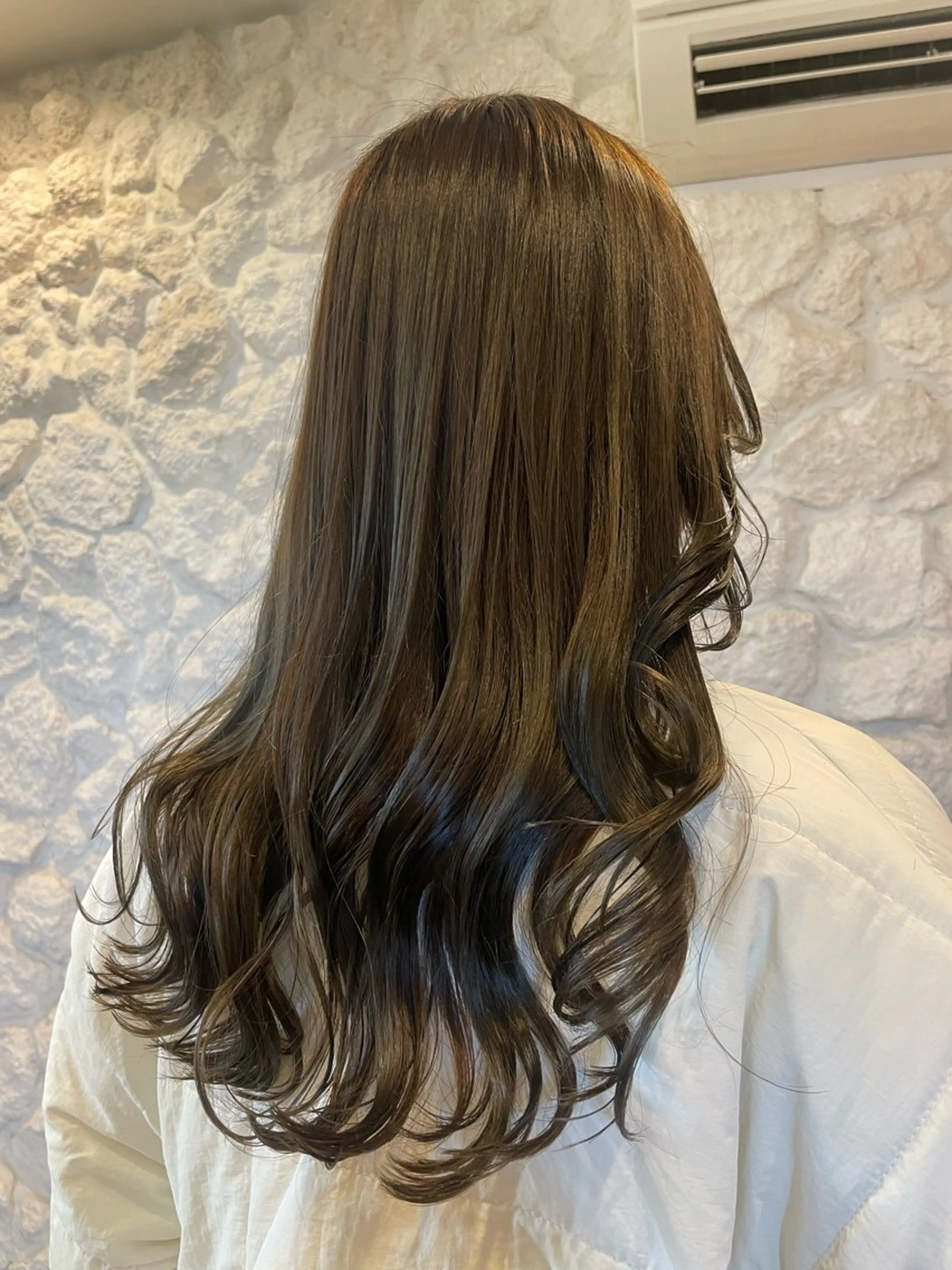 ロング カラー 透明感カラー ダブルカラー カット ヘアカラー トリートメント 平塚/透明感カラー/ 湘南/結花のヘアスタイル