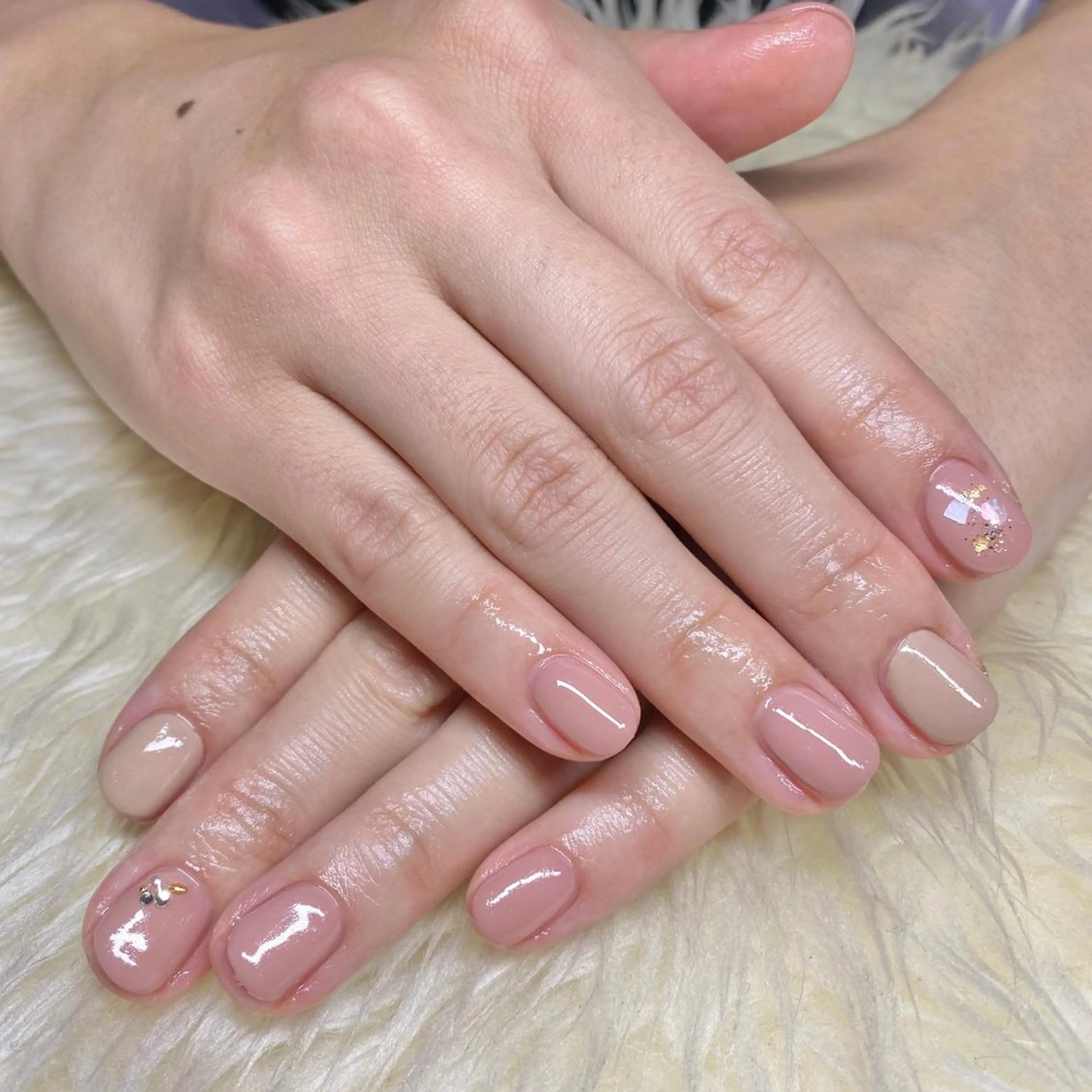 ネイル アートネイル ワンカラーネイル ハンドネイル Nail&eye Belire 新宿のネイルデザイン