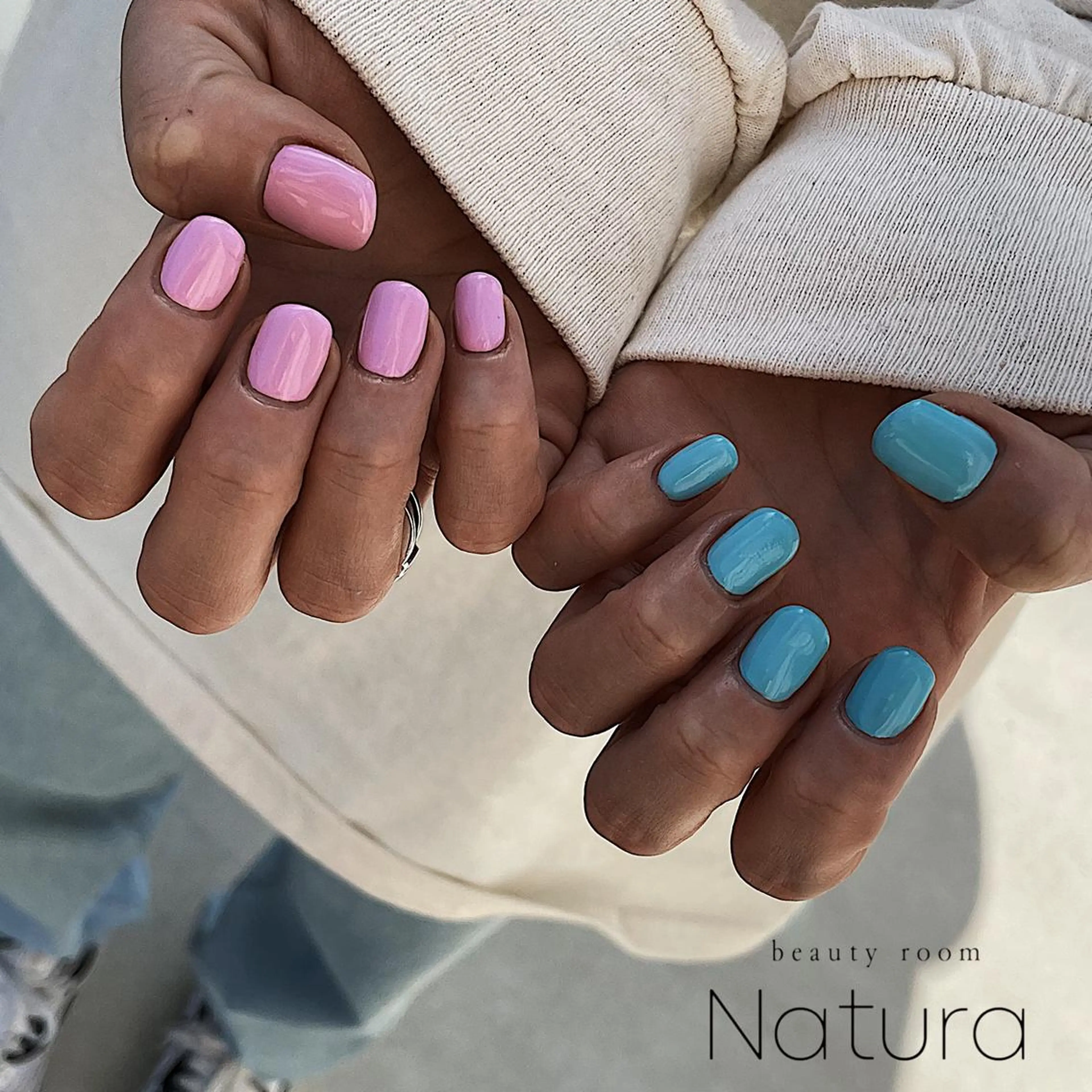 ネイル マツエク・マツパ アイブロウ ハンドネイル beautyroom Naturaのネイルデザイン