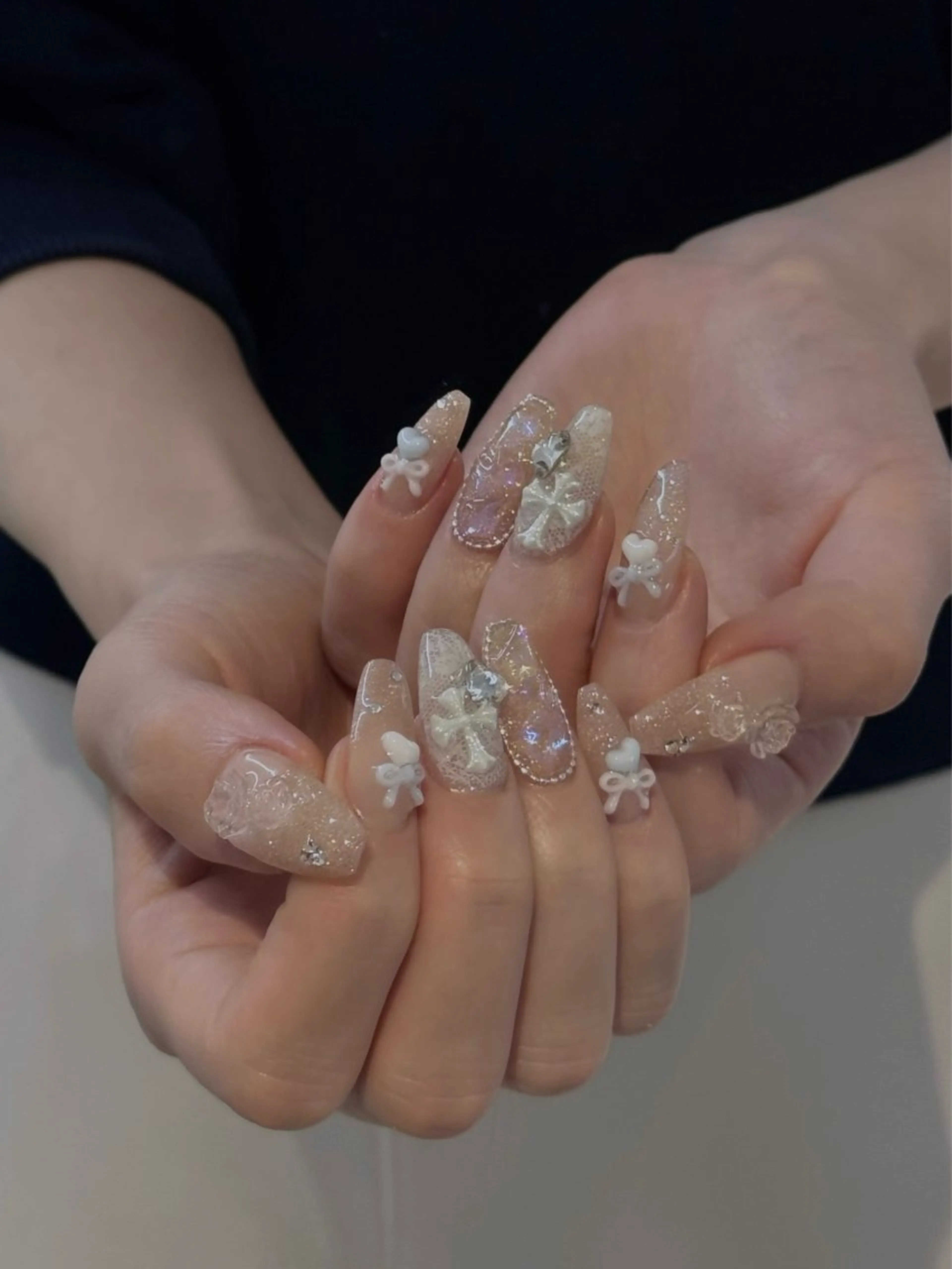 ネイル ハンドネイル ハンドケア Chizuru ☾ ໋のネイルデザイン